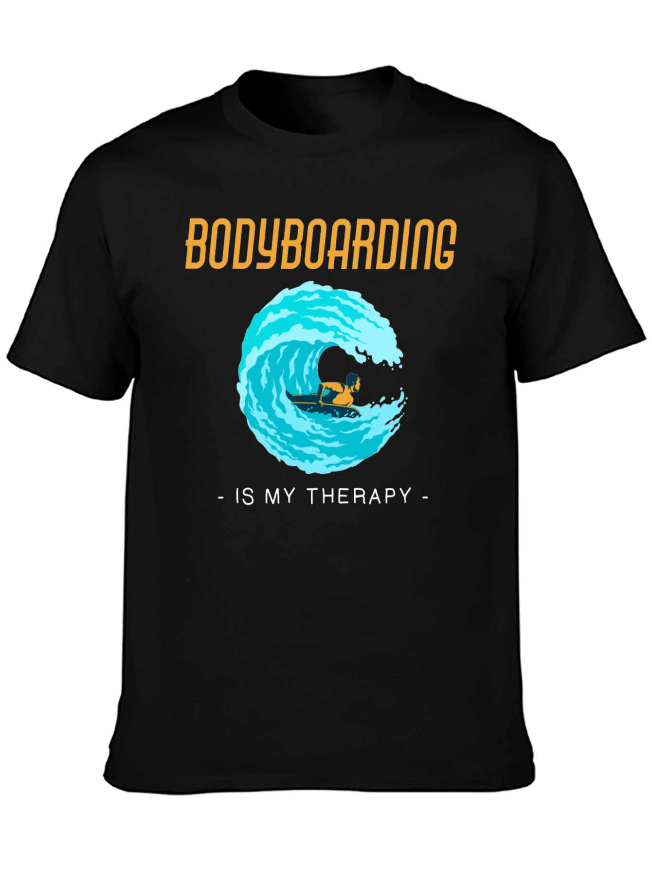 Bodyboarding is my Therapy T-Shirt