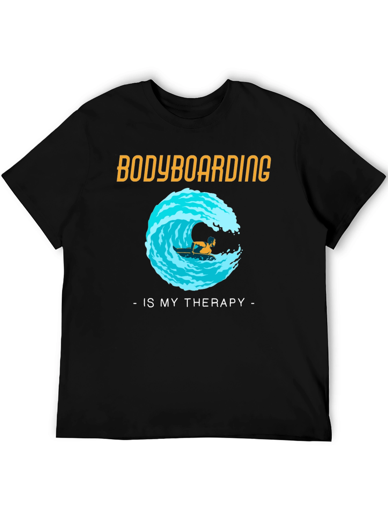 Bodyboarding is my Therapy T-Shirt