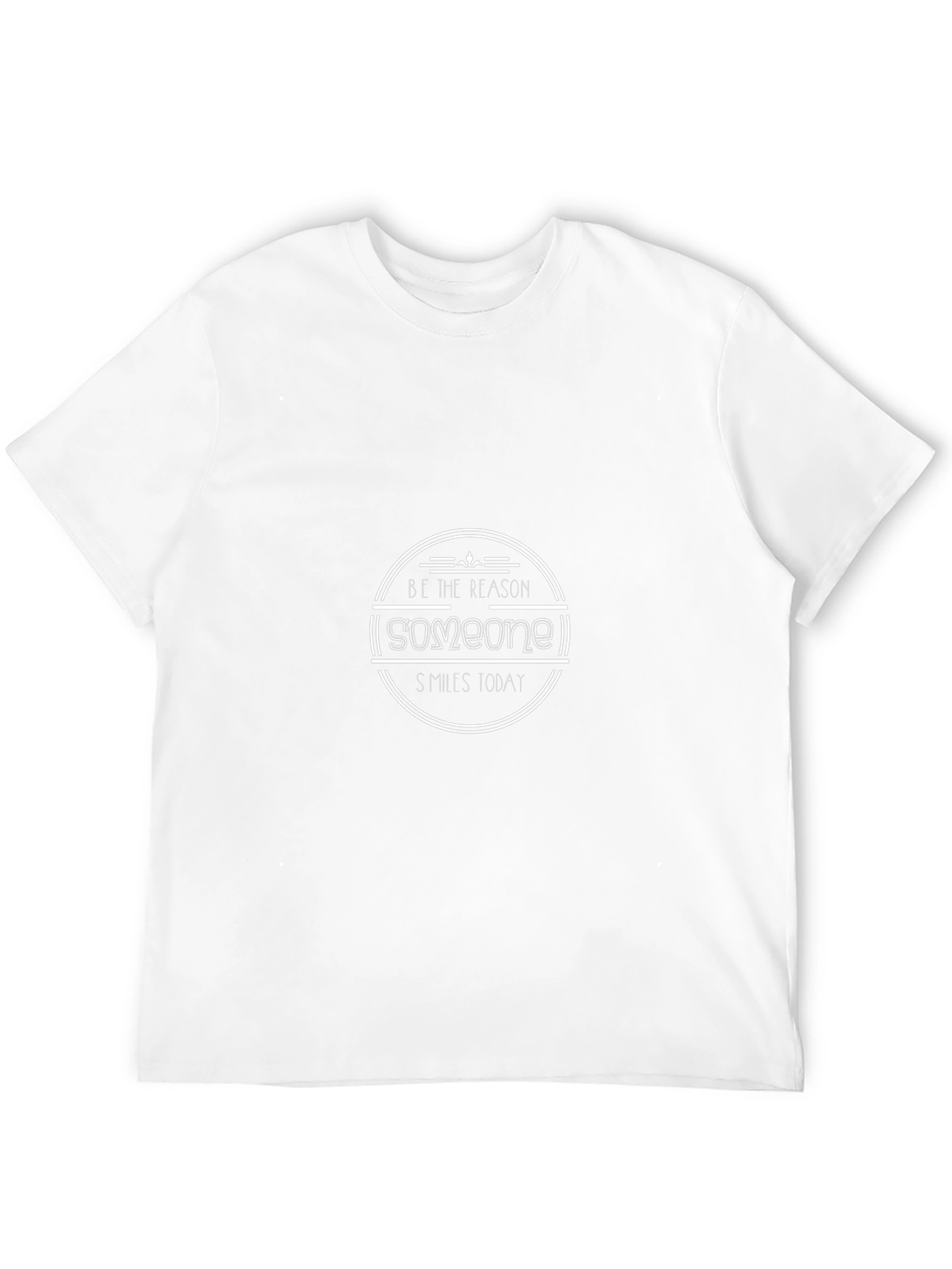 Be the Reason Someone Smiles Today Black T-Shirt