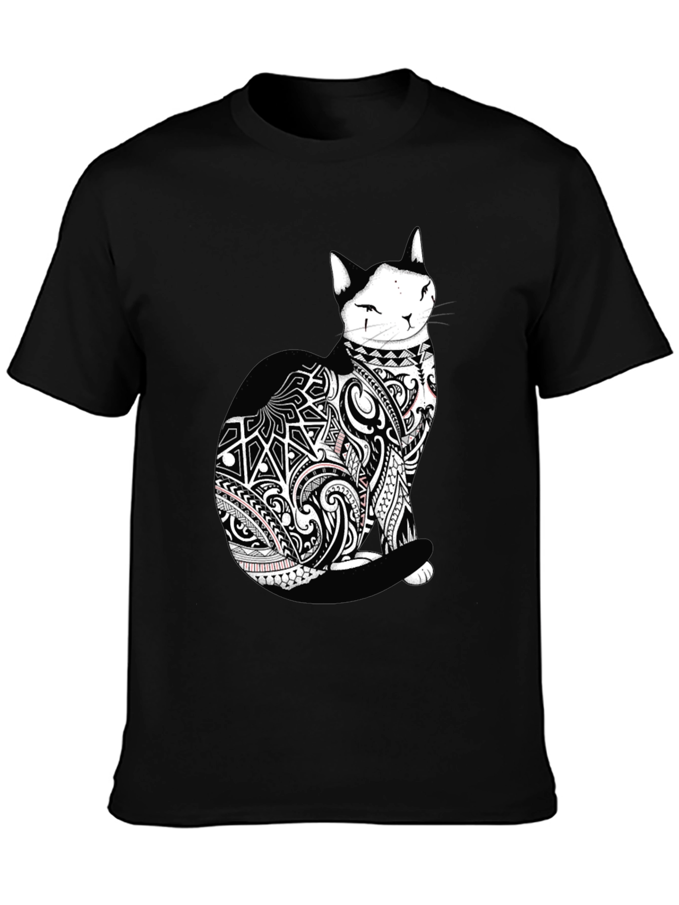 Black Cat Tattoo T-Shirt