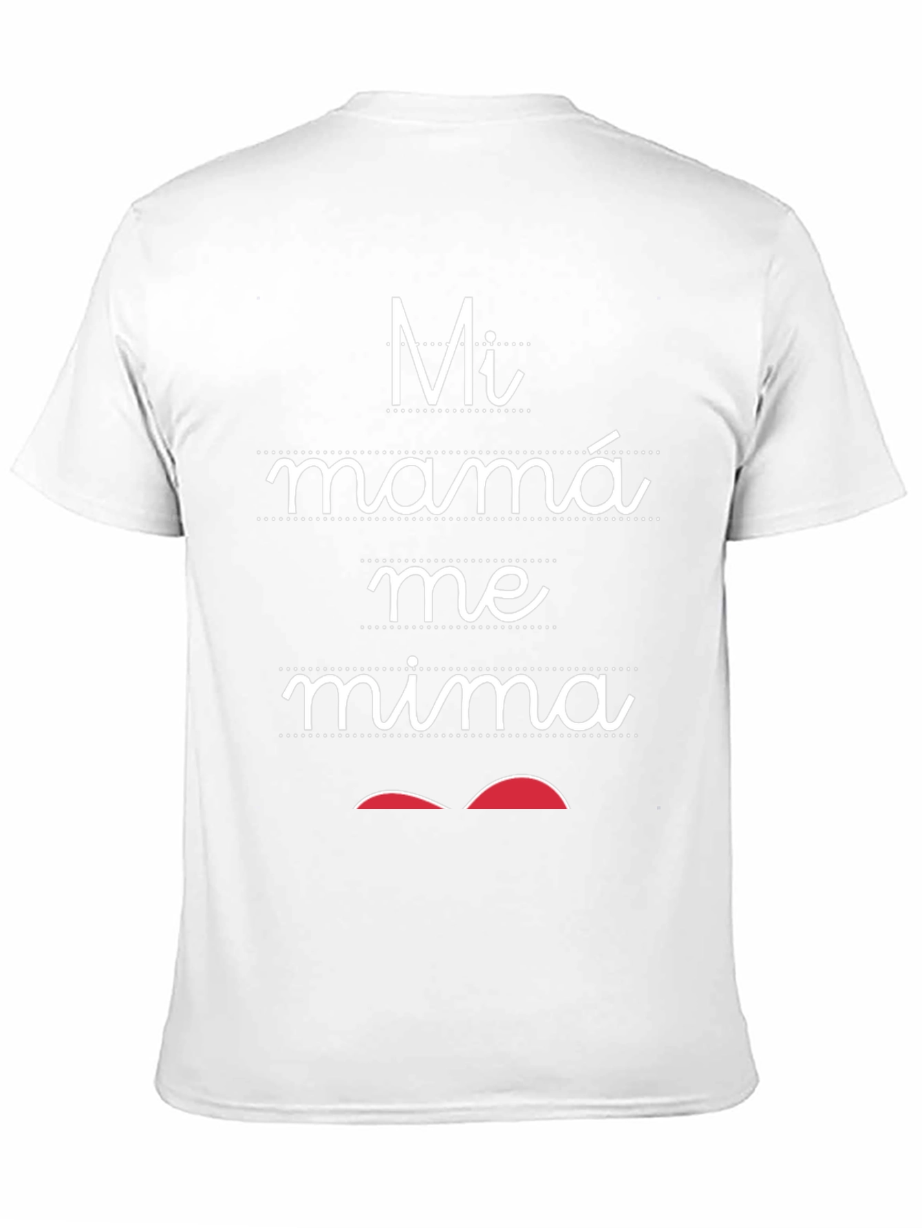 Mi Mama Me Mima T-Shirt - Mothers Day Gift