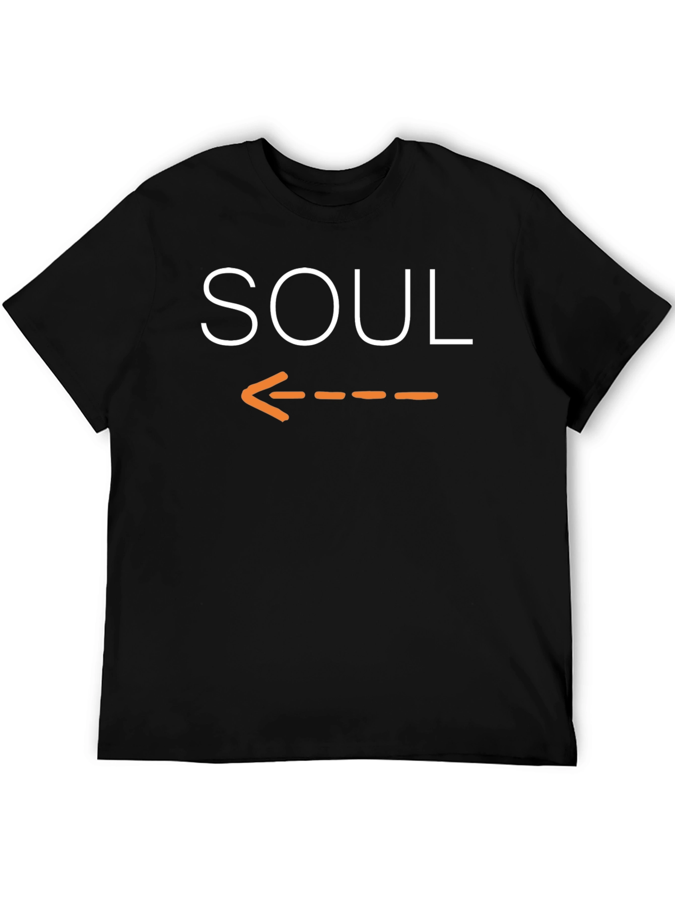 Soul Mate Directional Graphic Tee - Black