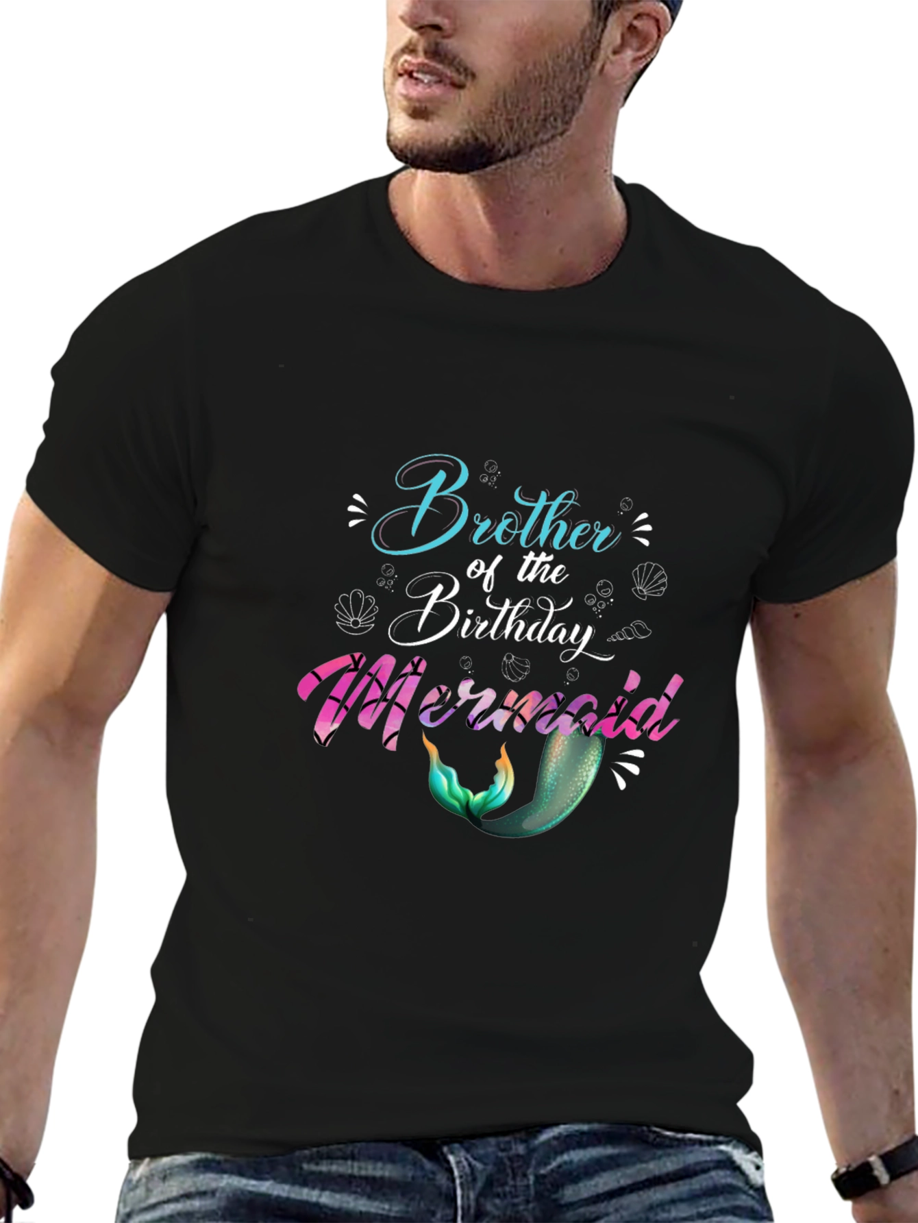 Brother of the Birthday Mermaid T-Shirt