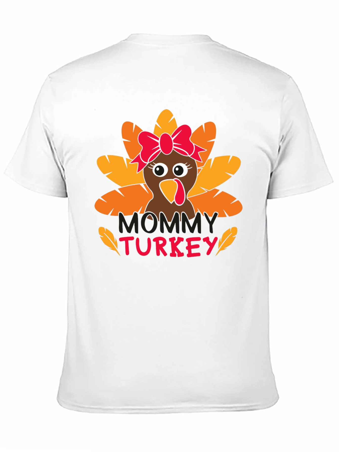 Mommy Turkey Thanksgiving T-Shirt
