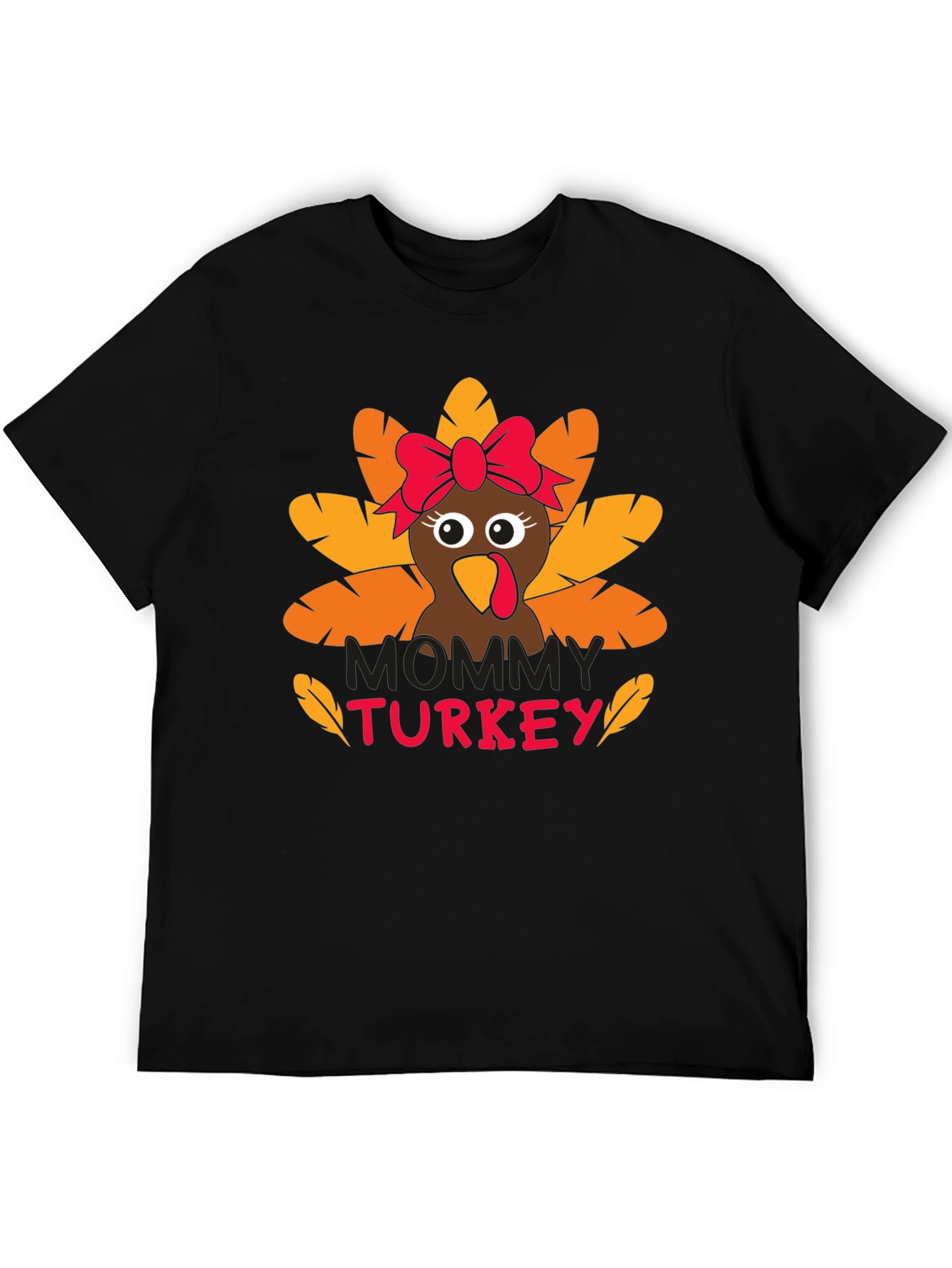 Mommy Turkey Thanksgiving T-Shirt