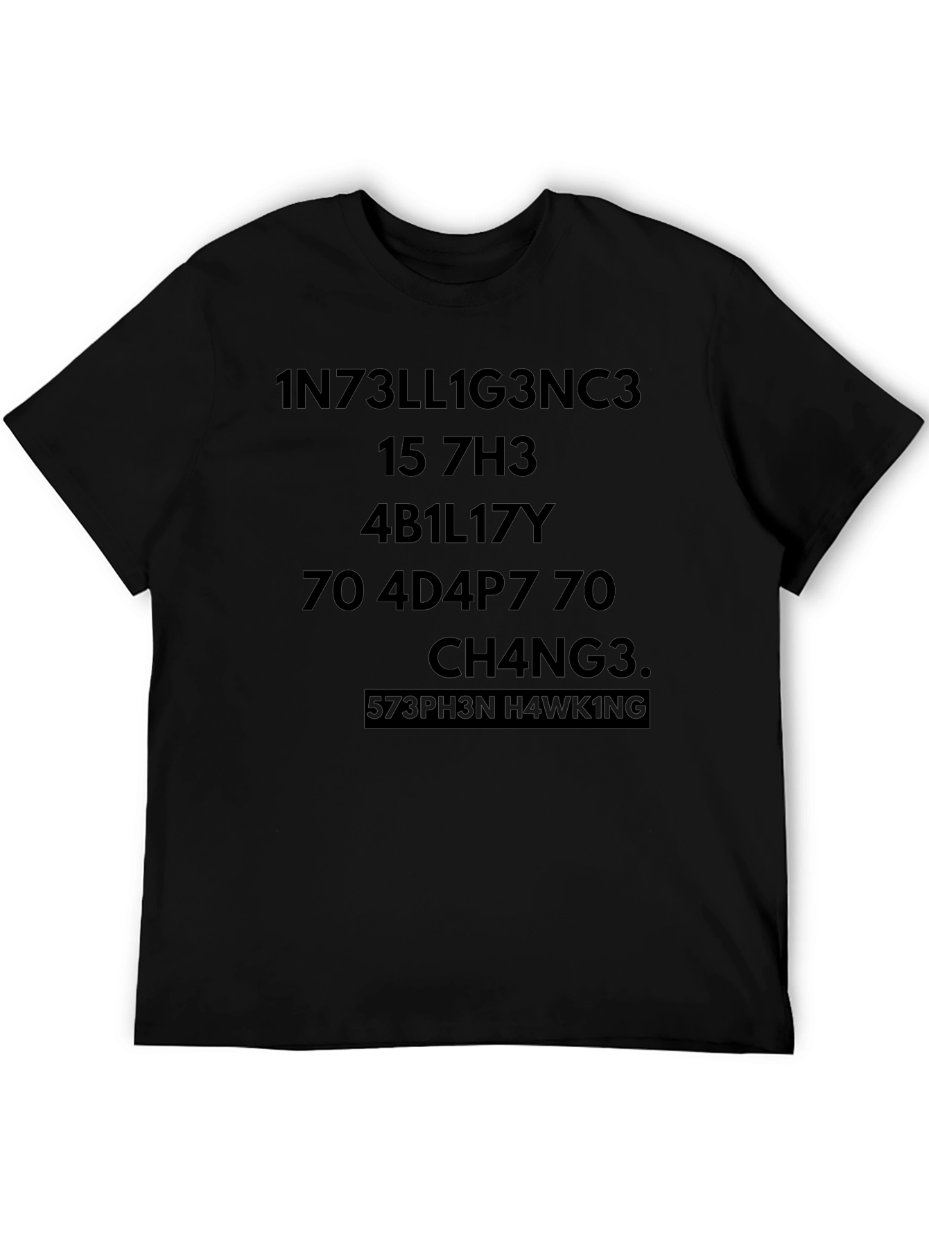Intelligence Stephen Hawking T-Shirt