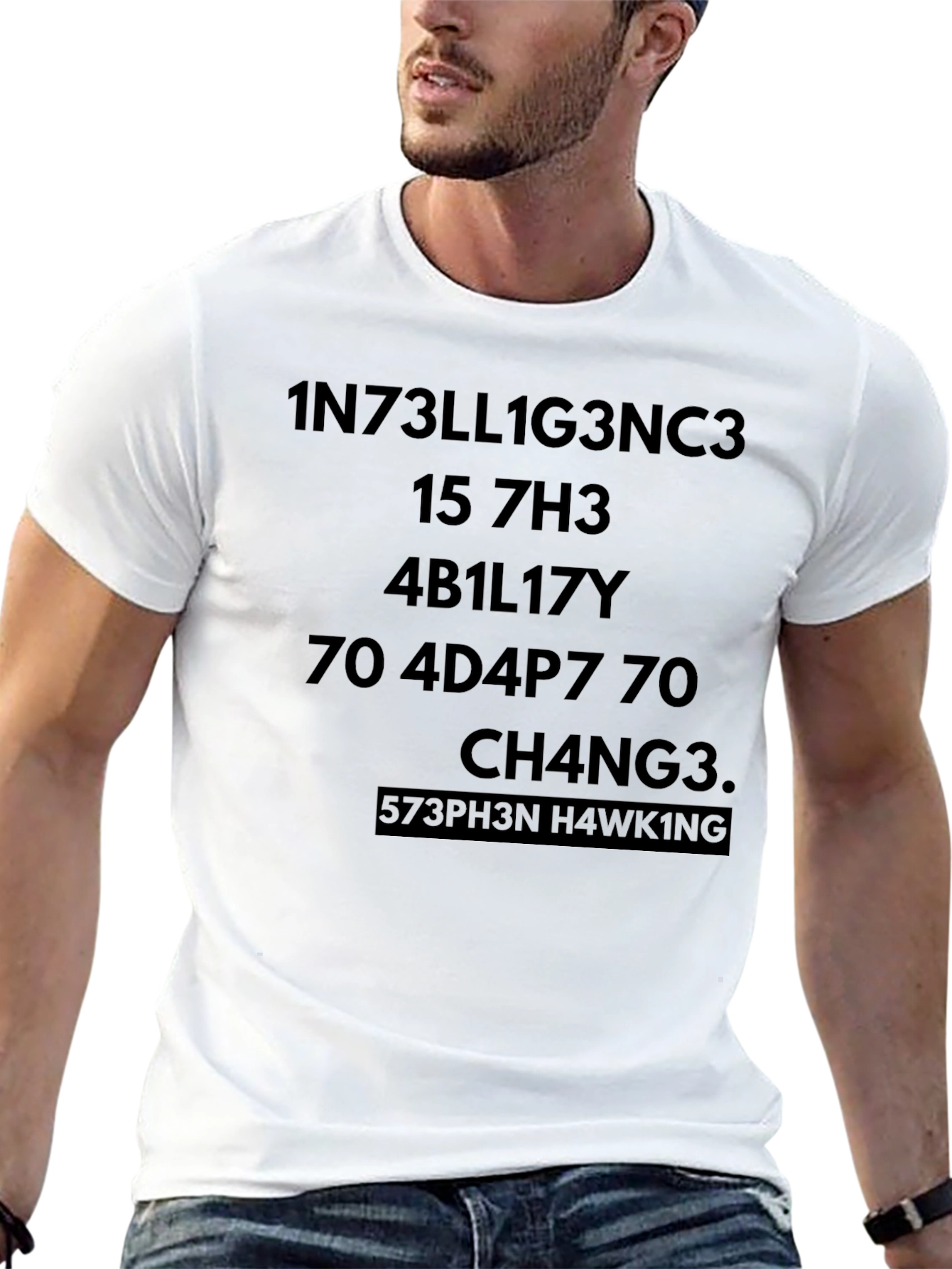 Intelligence Stephen Hawking T-Shirt