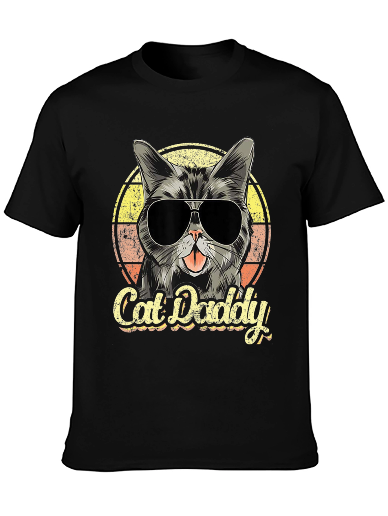 Cool Cat Daddy Graphic T-Shirt
