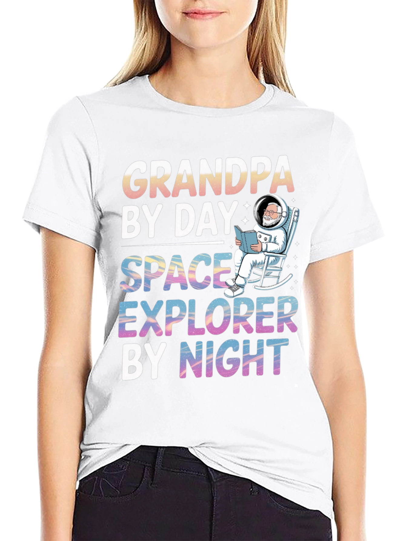 Grandpa Space Explorer T-Shirt