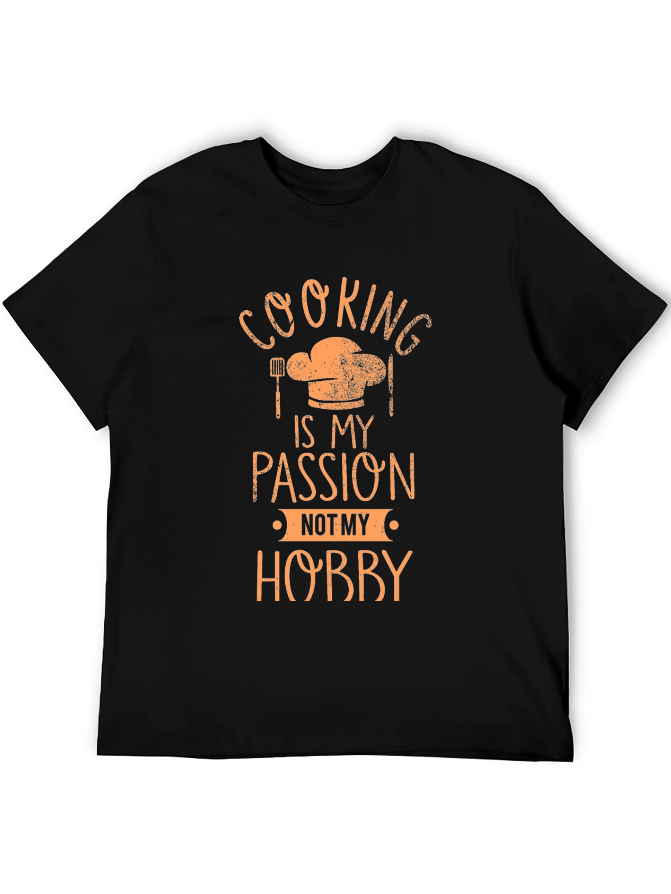 Cooking Passion T-Shirt - Chefs Hat Design