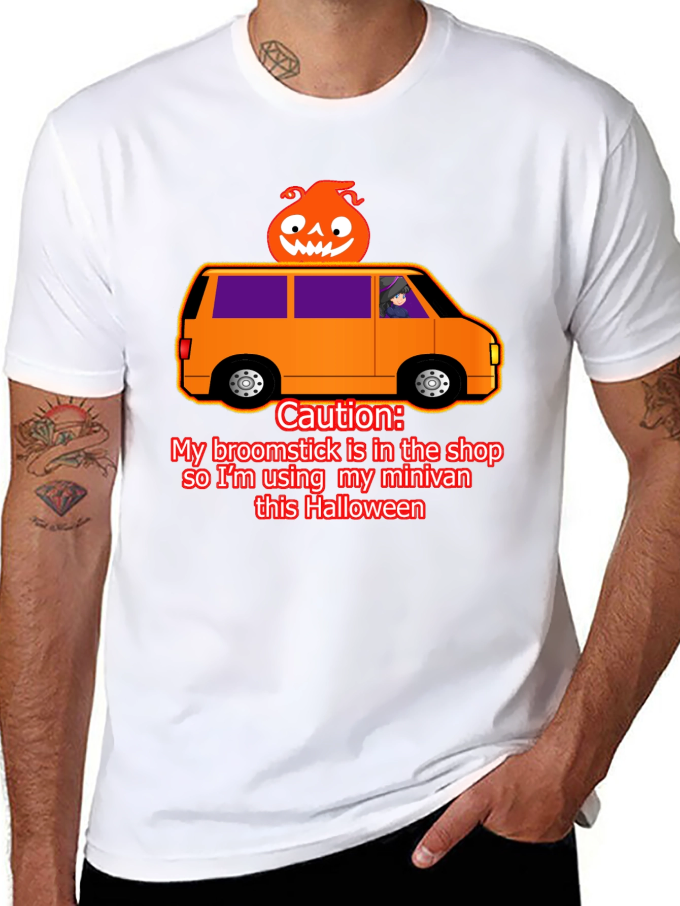 Halloween Minivan T-Shirt