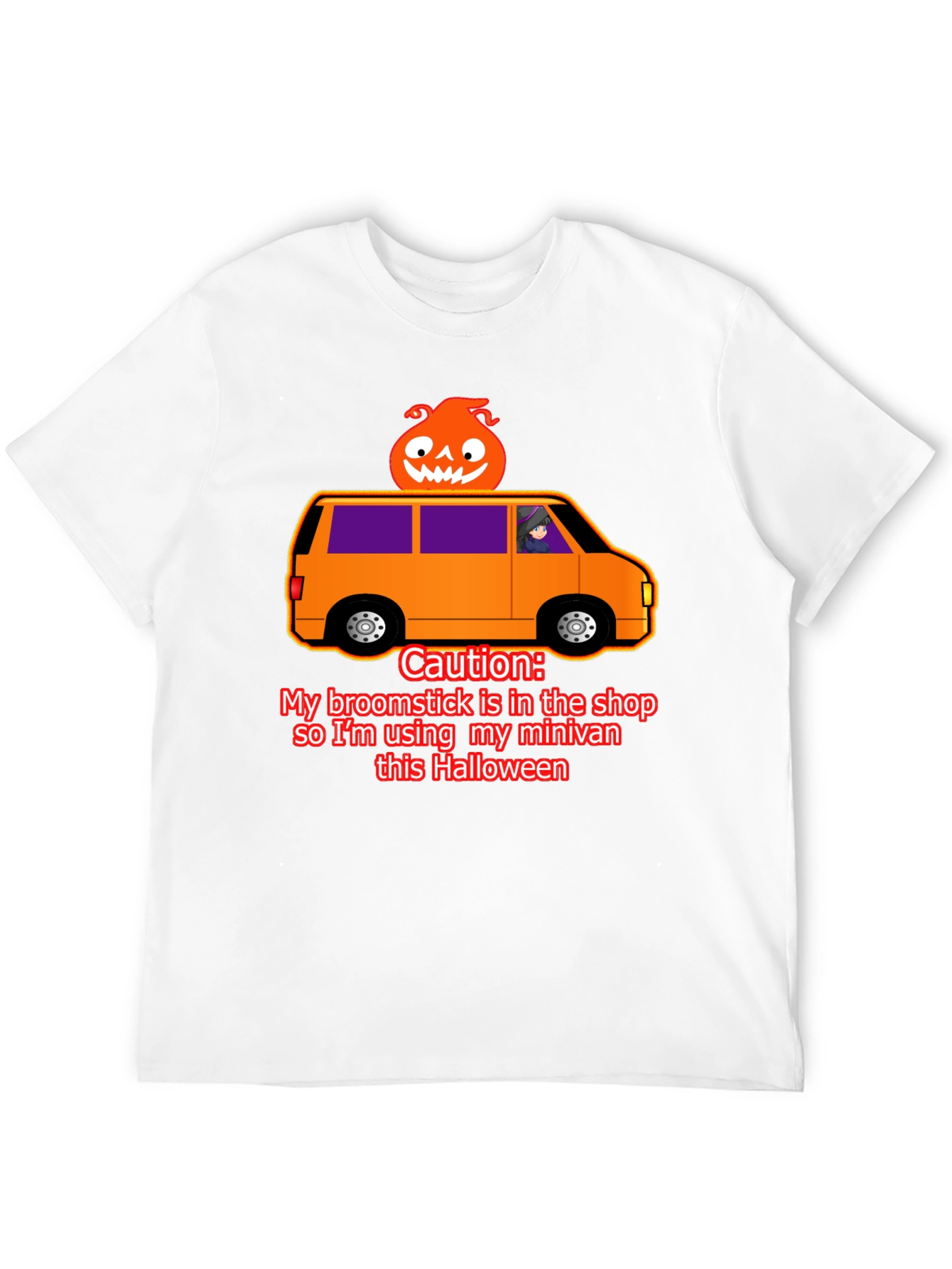 Halloween Minivan T-Shirt