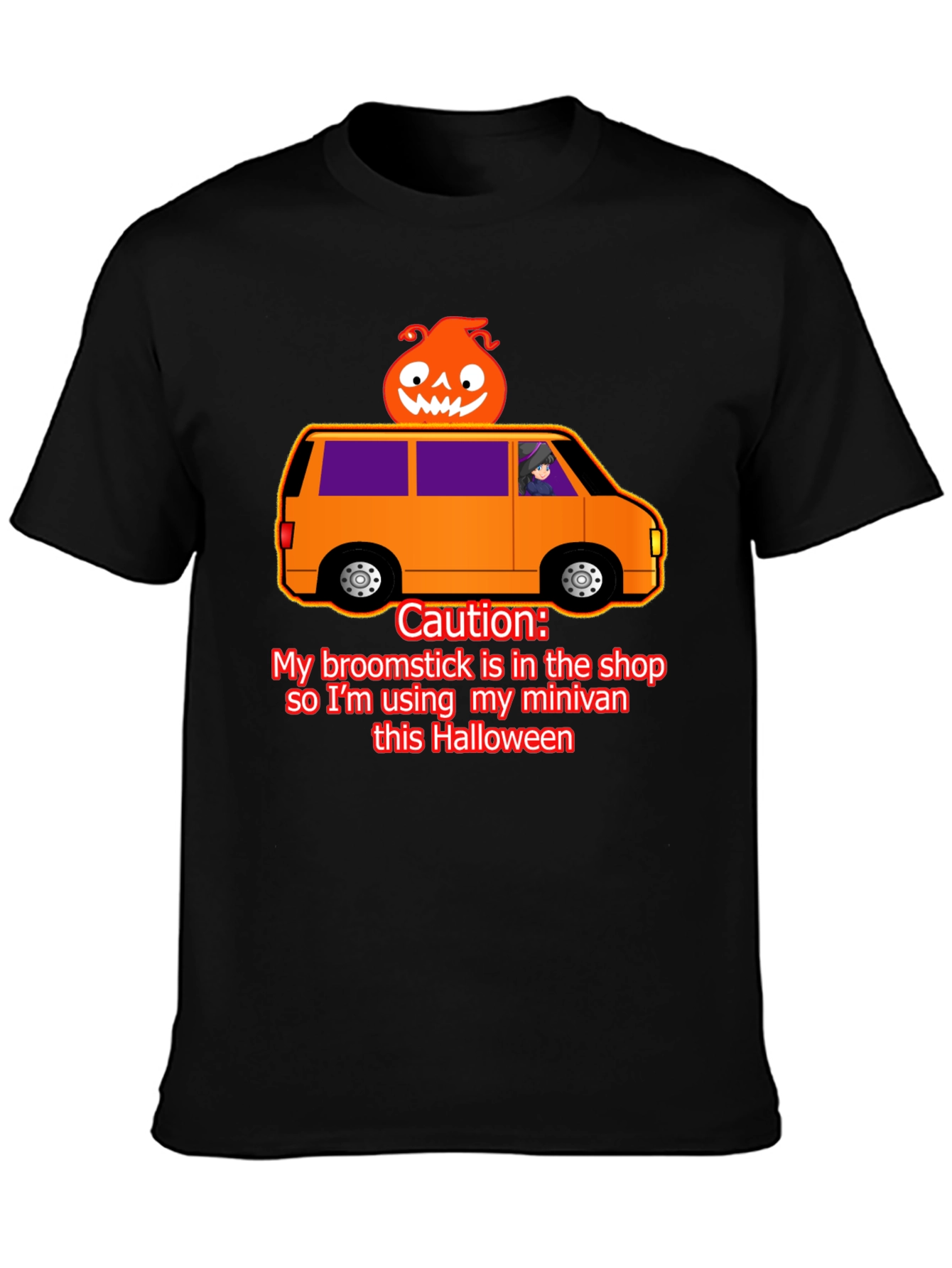 Halloween Minivan T-Shirt