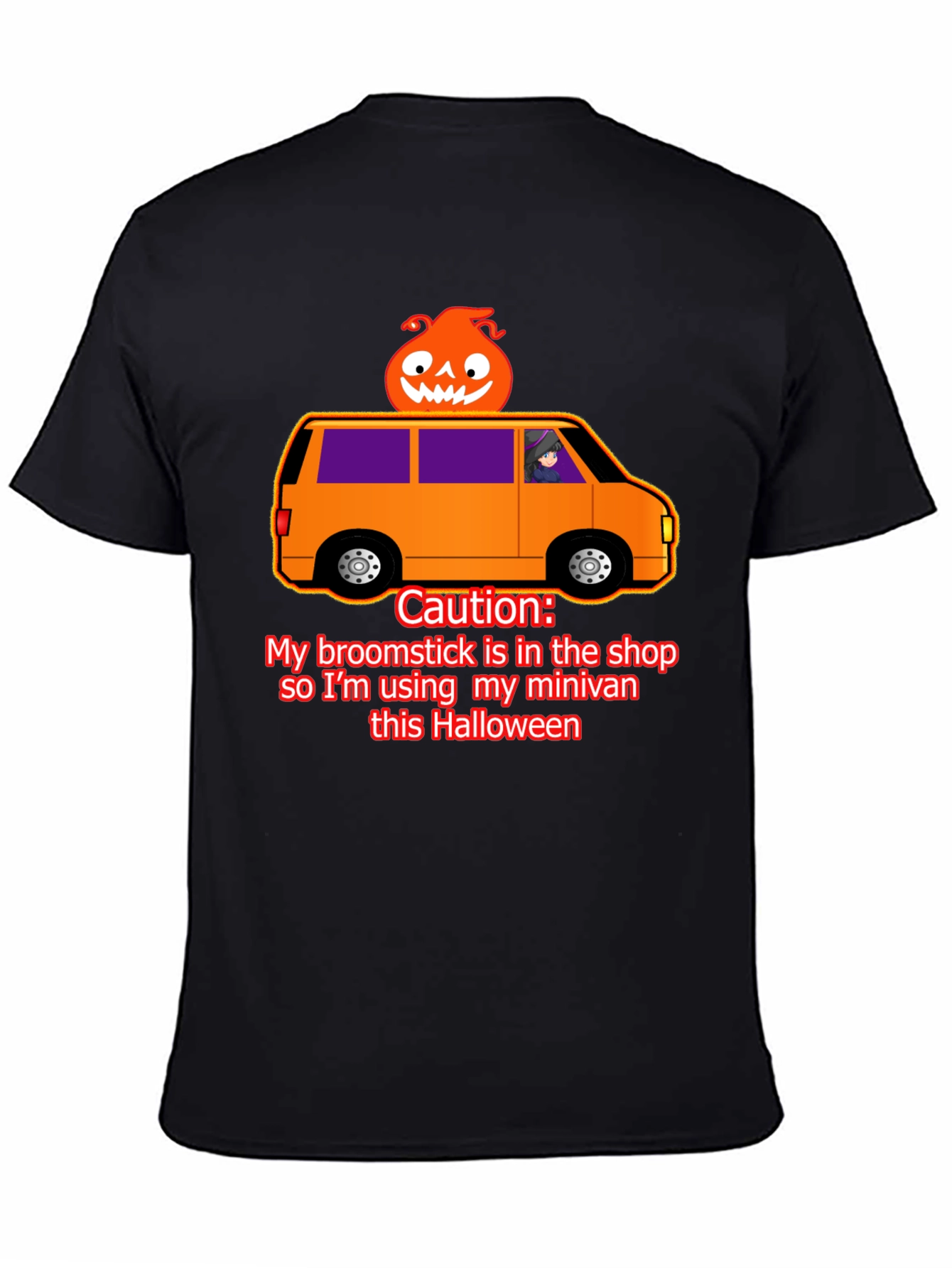 Halloween Minivan T-Shirt