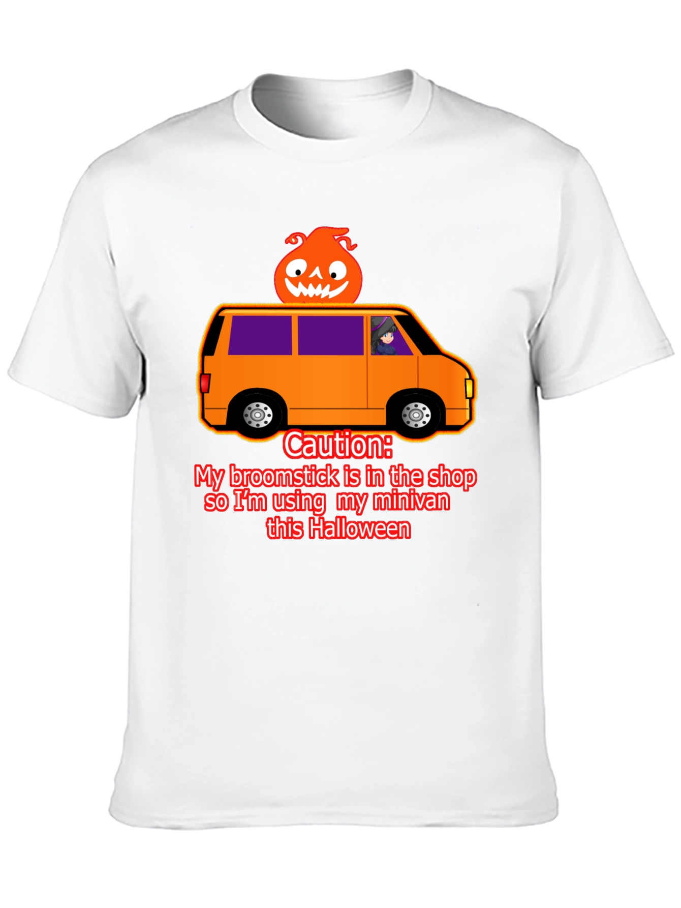 Halloween Minivan T-Shirt
