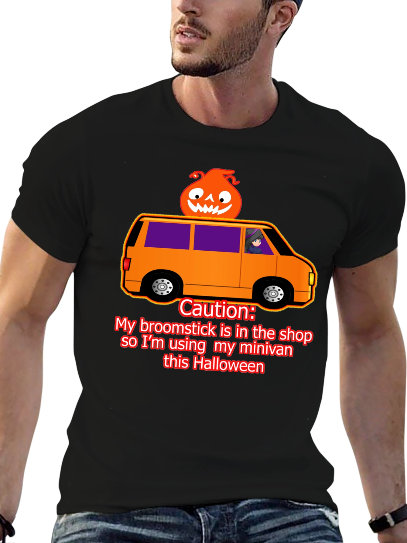 Halloween Minivan T-Shirt
