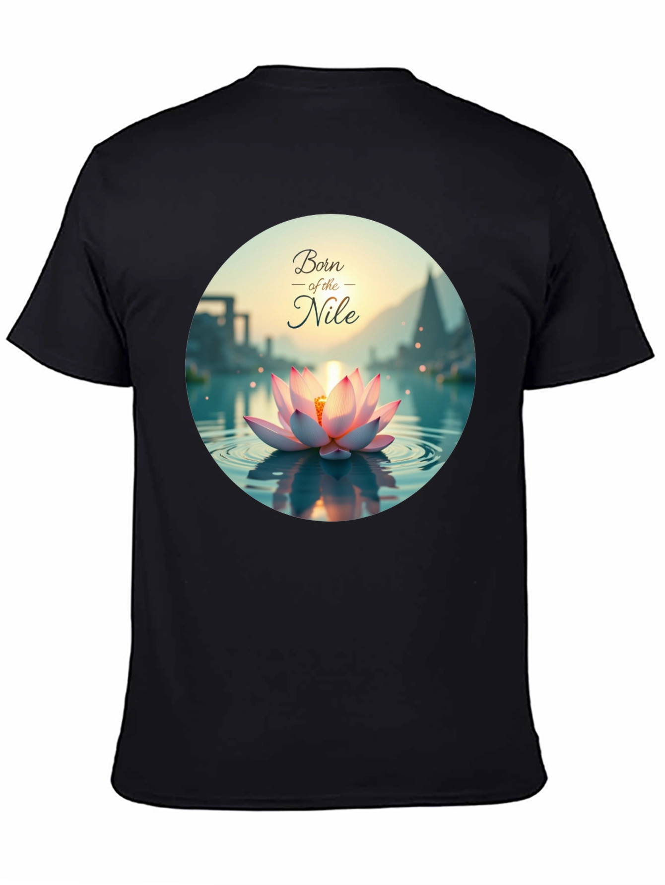 Born of the Nile T-Shirt - Lotus Design