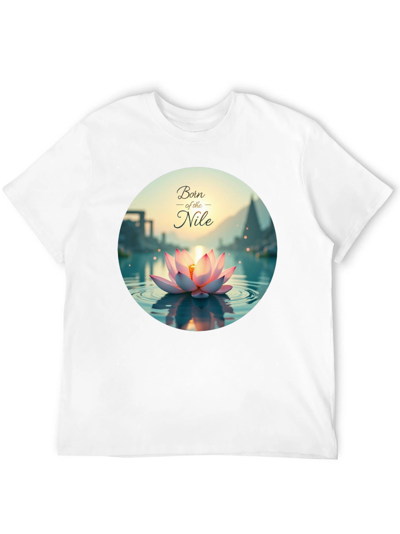 Born of the Nile T-Shirt - Lotus Design