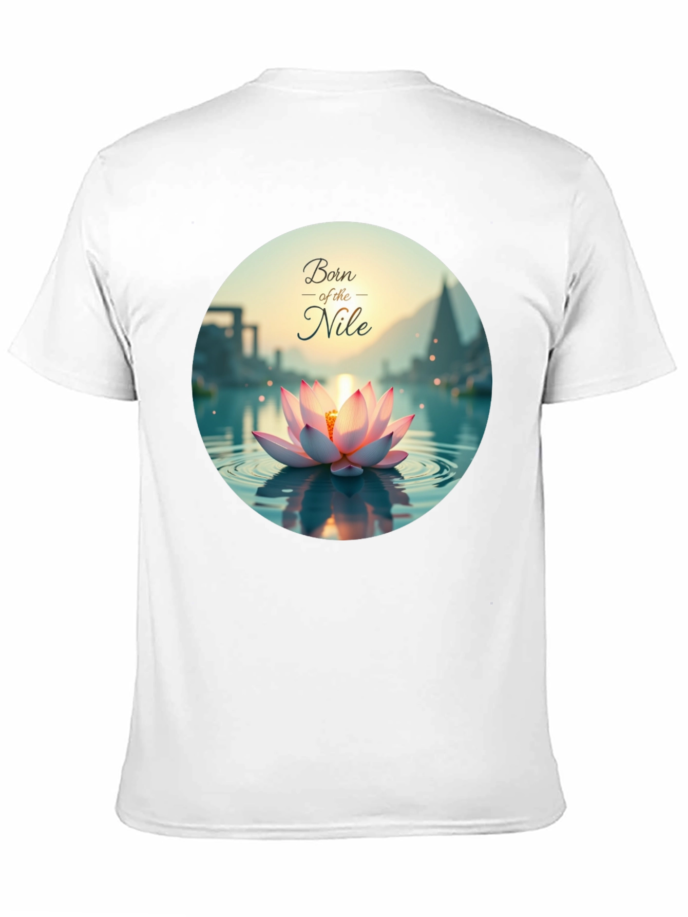 Born of the Nile T-Shirt - Lotus Design