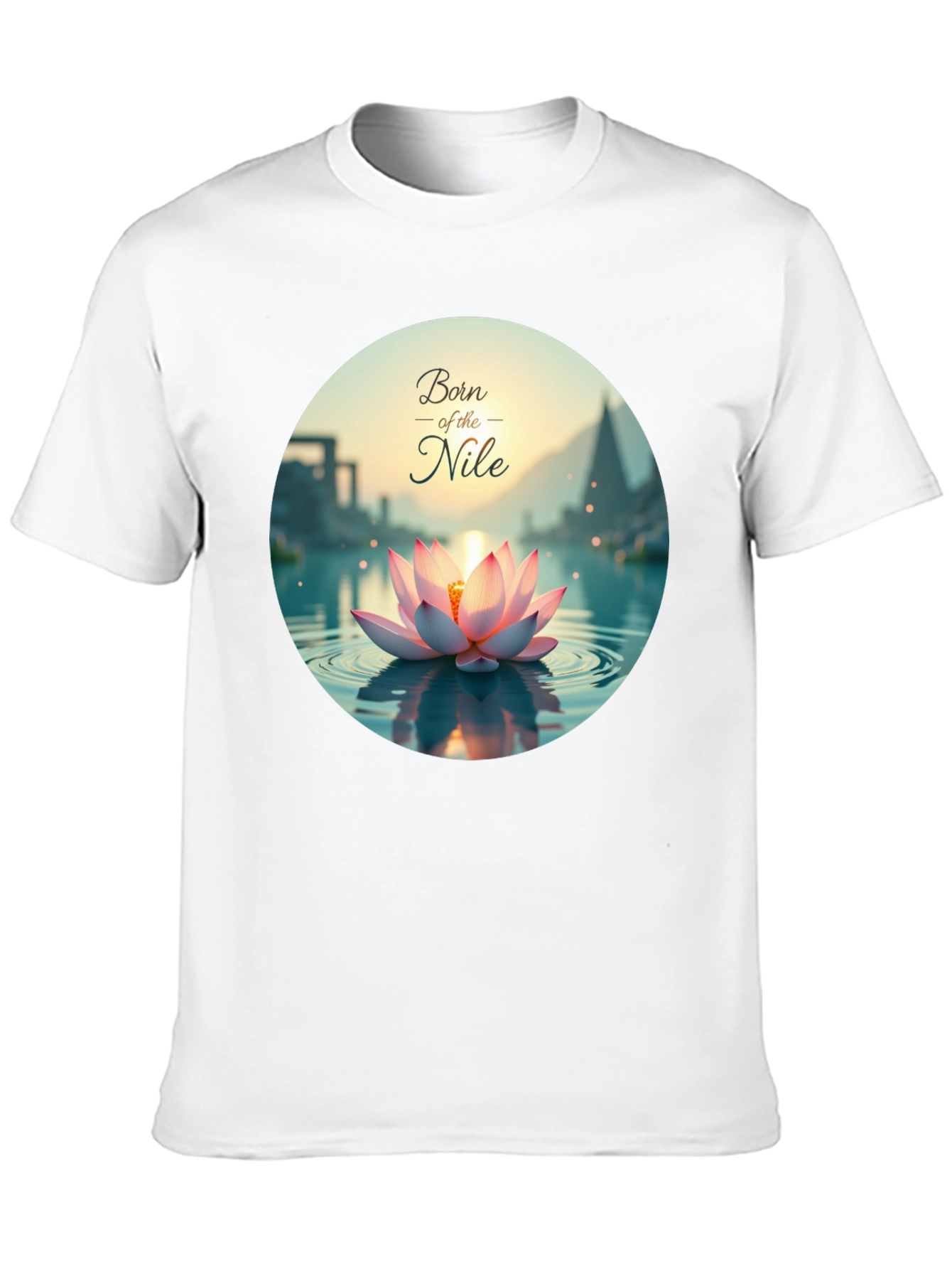 Born of the Nile T-Shirt - Lotus Design