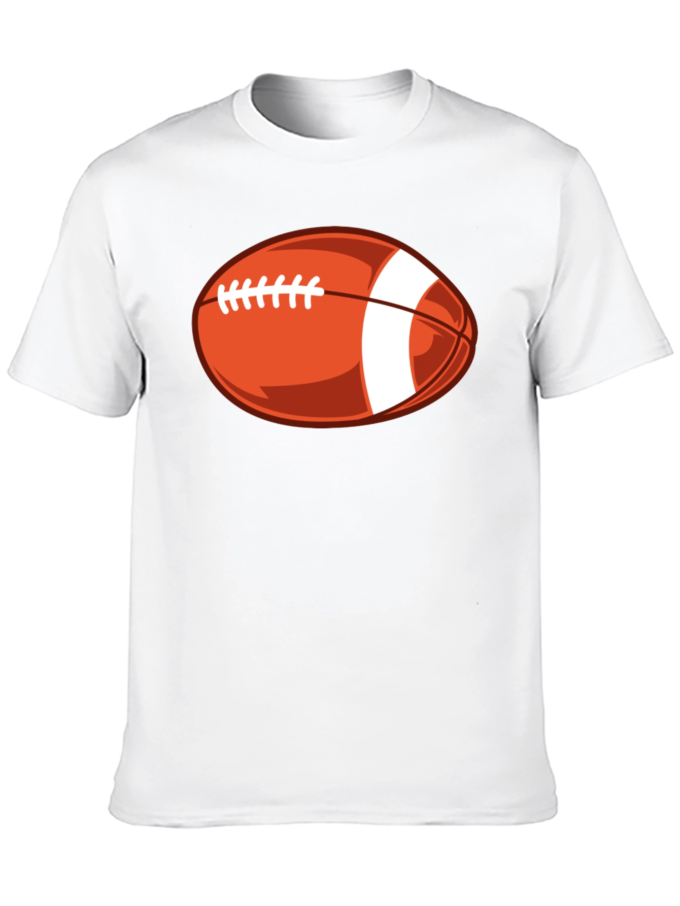 Football Graphic Tee - Stylish Black T-Shirt