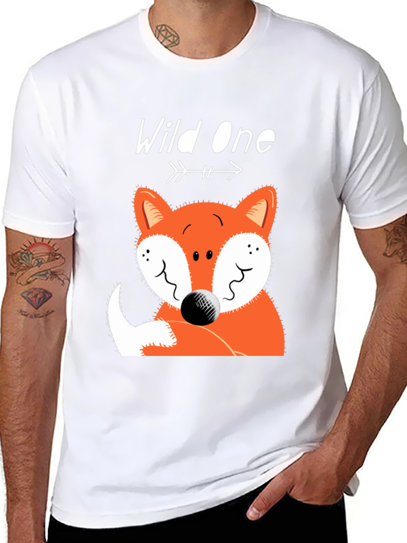 Wild One Fox Graphic Tee - Unisex T-Shirt