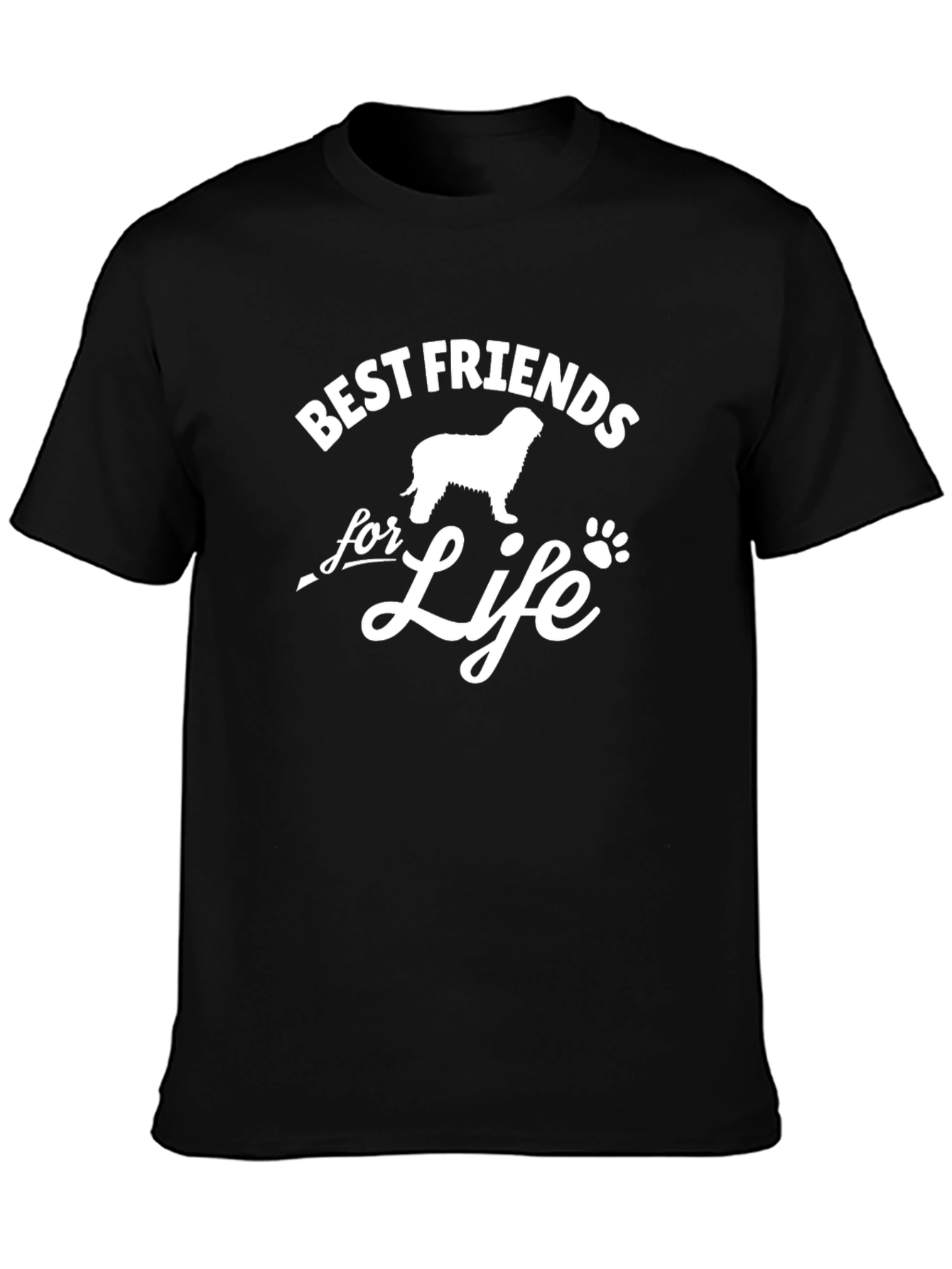 Best Friends for Life Dog T-Shirt