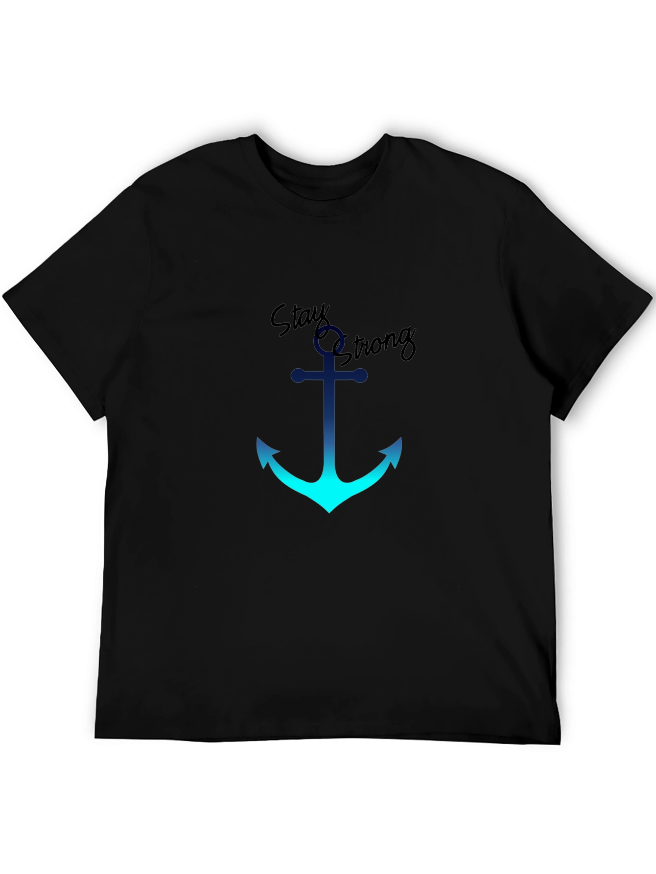 Stay Strong Anchor Graphic T-Shirt