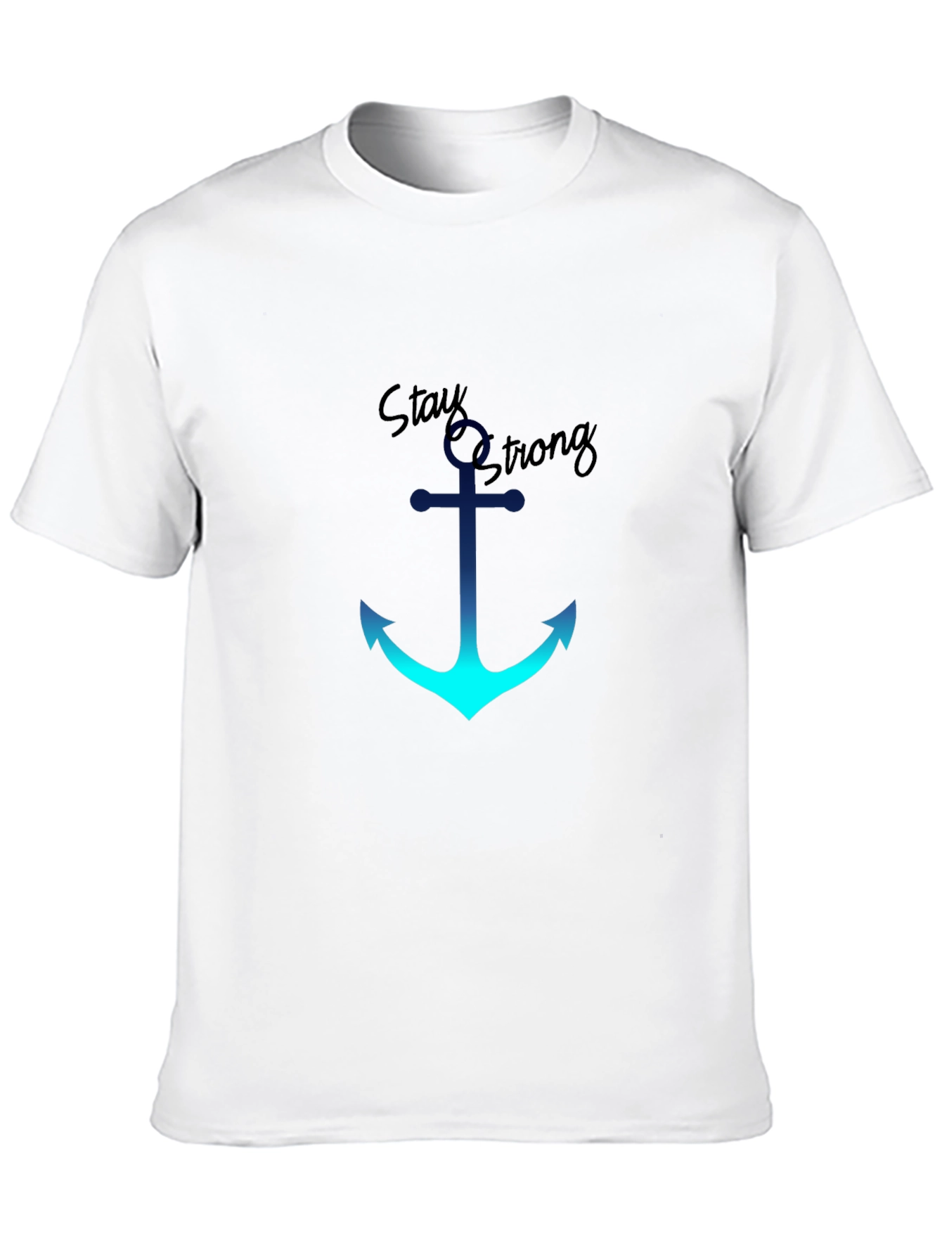 Stay Strong Anchor Graphic T-Shirt