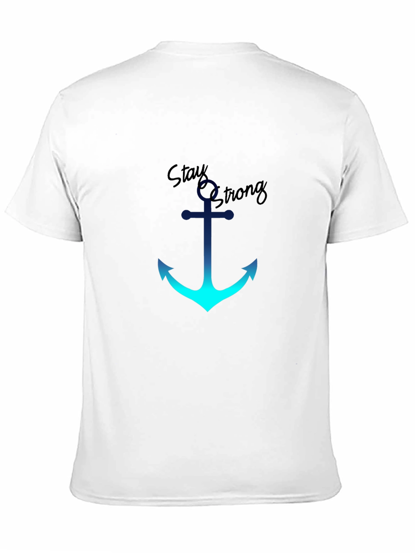 Stay Strong Anchor Graphic T-Shirt