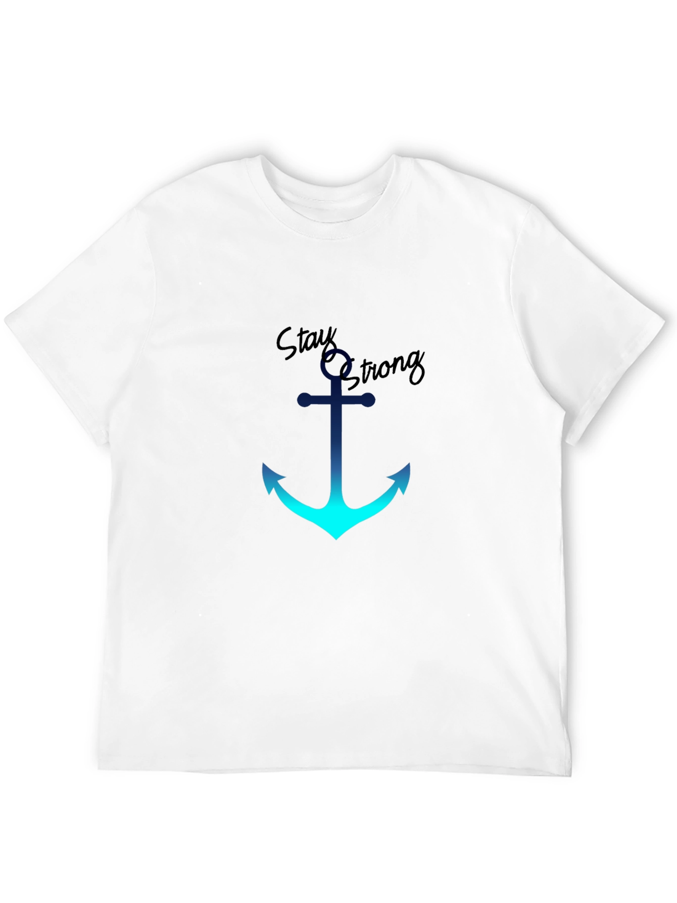 Stay Strong Anchor Graphic T-Shirt