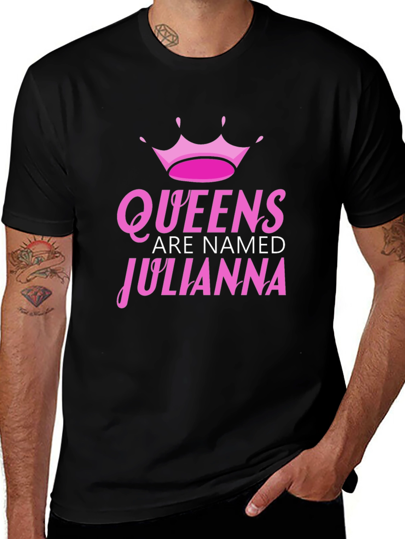 Queens Are Named Julianna T-Shirt - Trendy Gift