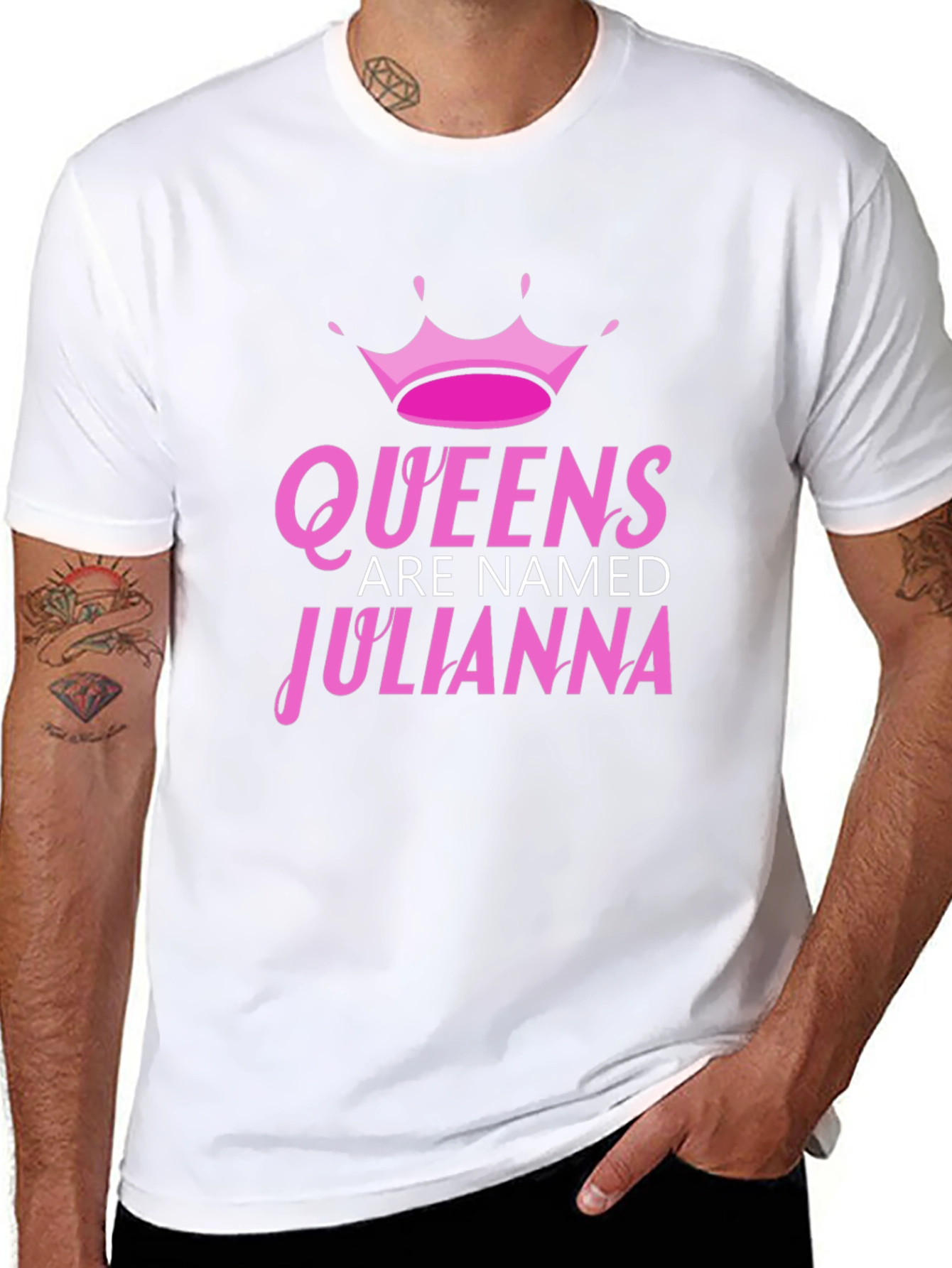 Queens Are Named Julianna T-Shirt - Trendy Gift