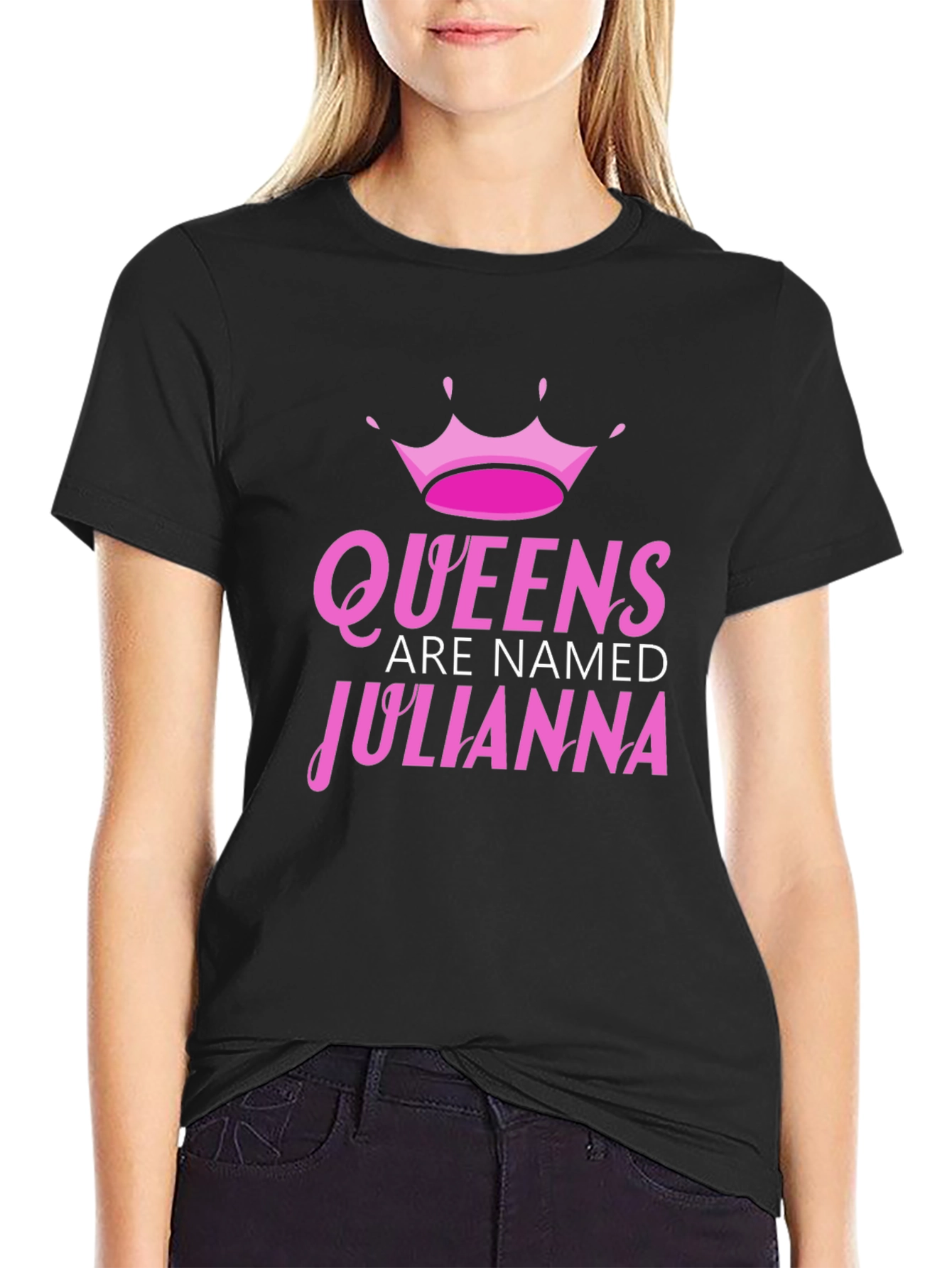 Queens Are Named Julianna T-Shirt - Trendy Gift