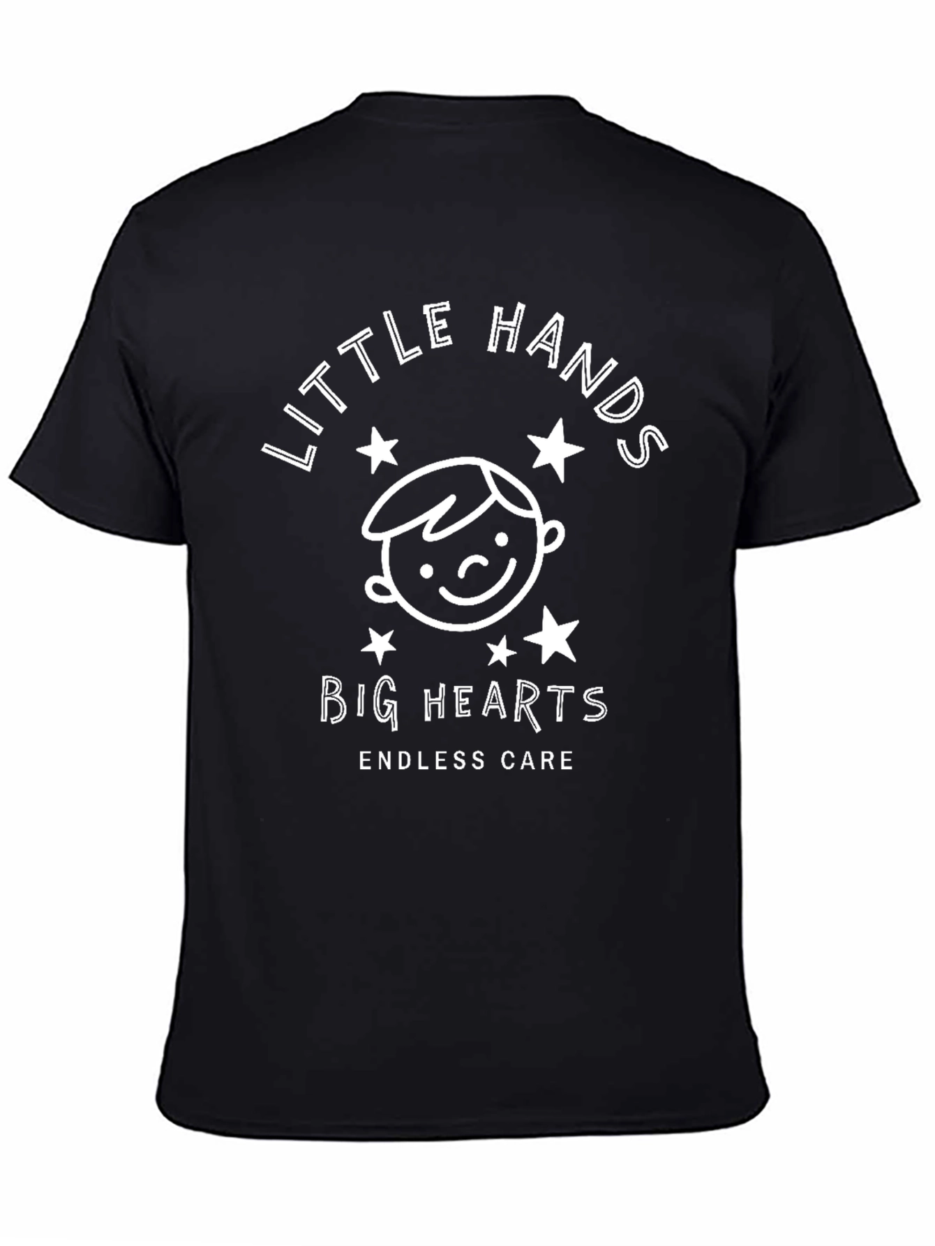 Little Hands Big Hearts Graphic T-Shirt - Unisex