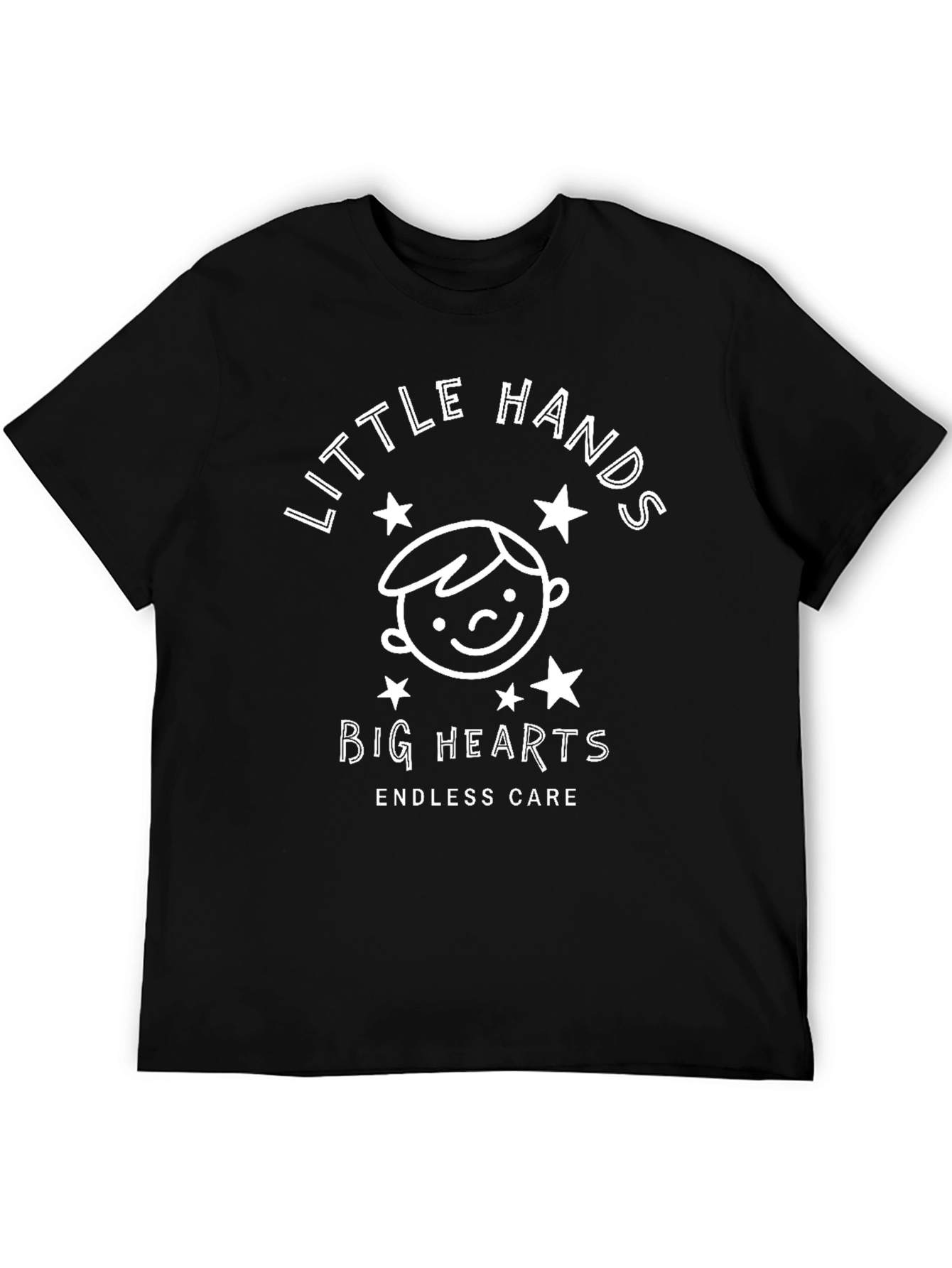 Little Hands Big Hearts Graphic T-Shirt - Unisex