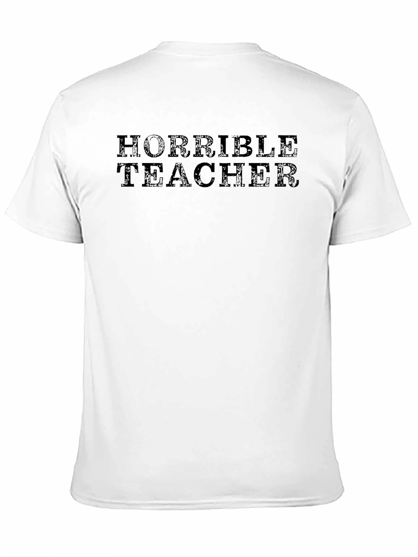 Horrible Teacher T-Shirt - Unisex Novelty Tee