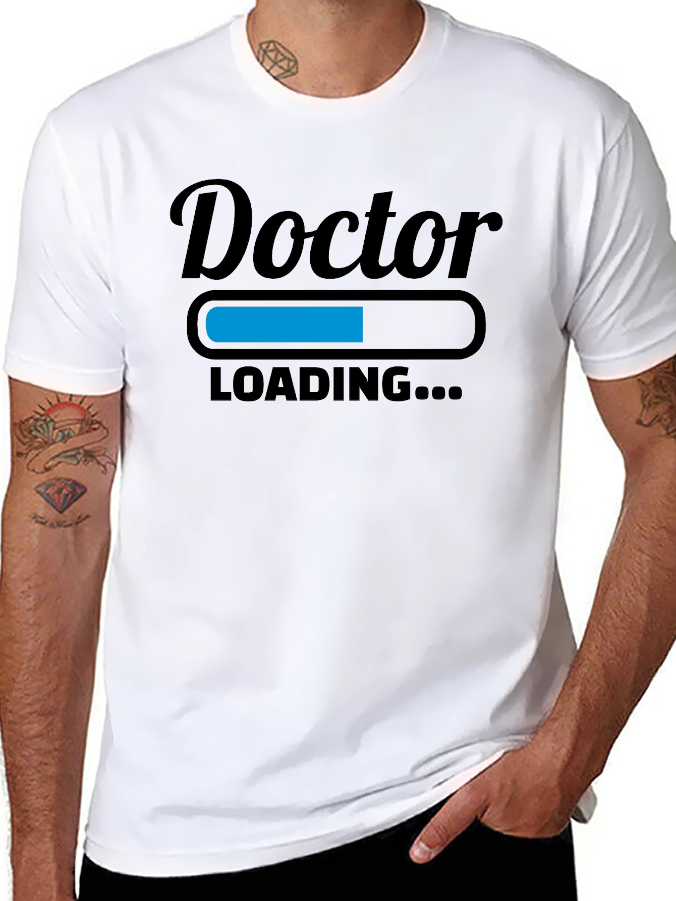 Doctor Loading Funny Graphic T-Shirt