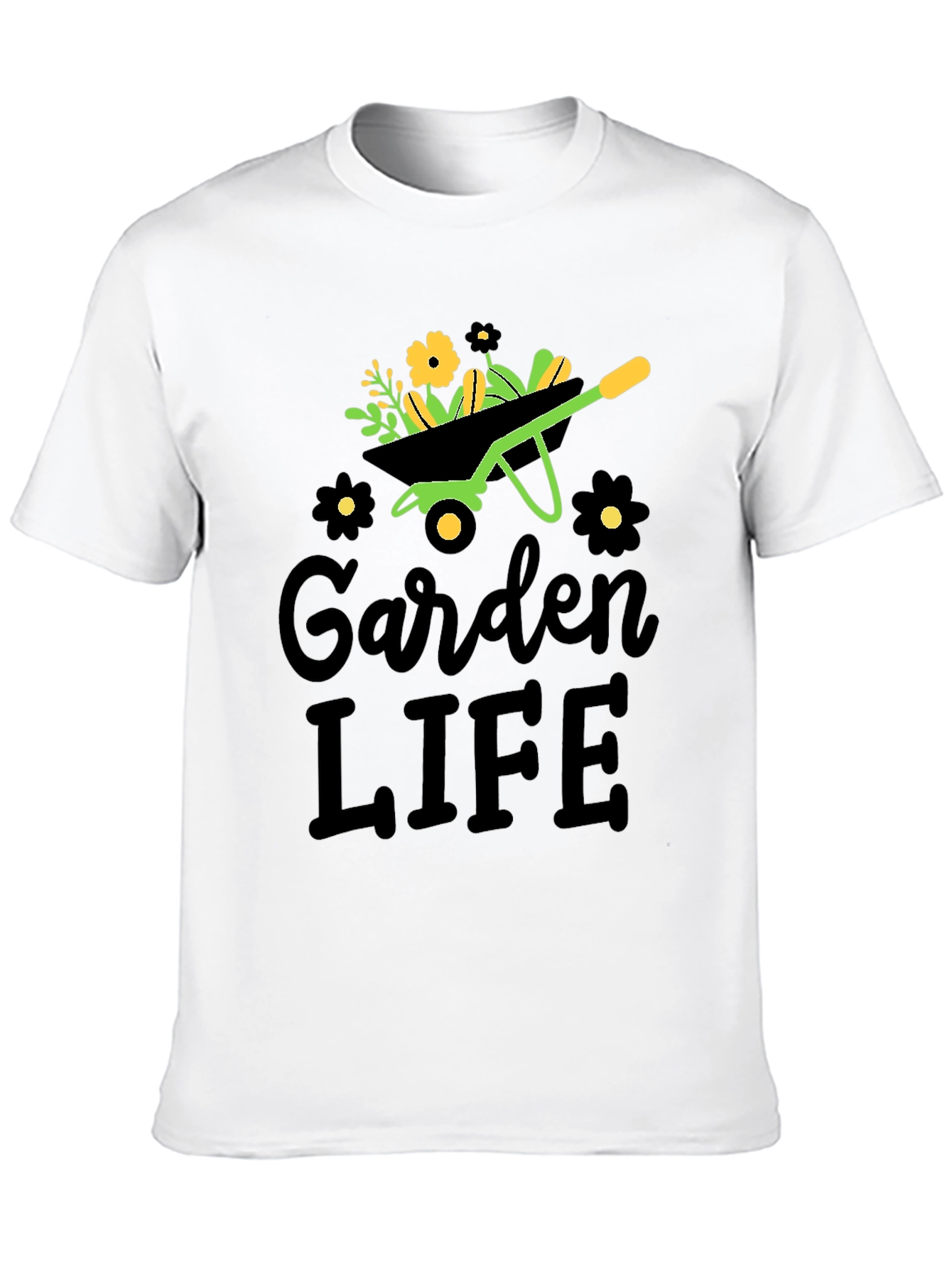 Garden Life T-Shirt - Wheelbarrow Graphic Tee