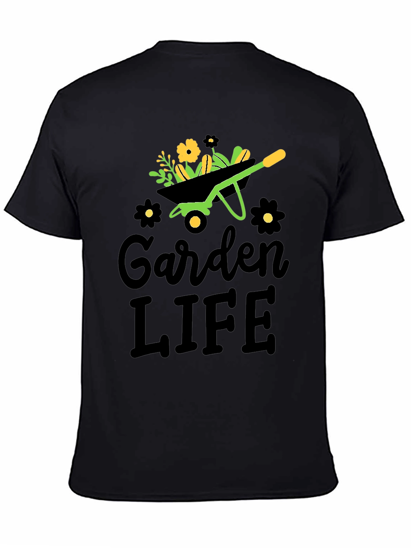 Garden Life T-Shirt - Wheelbarrow Graphic Tee