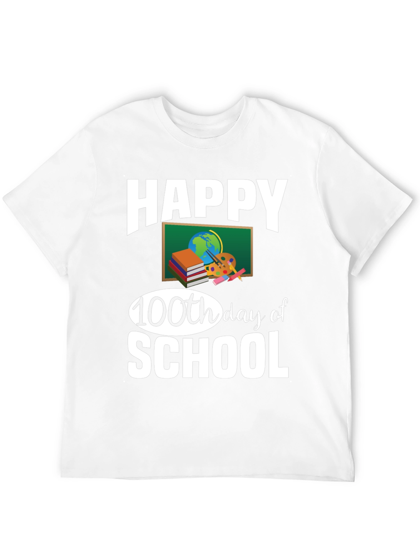 Happy 100th Day of School Teacher T-Shirt
