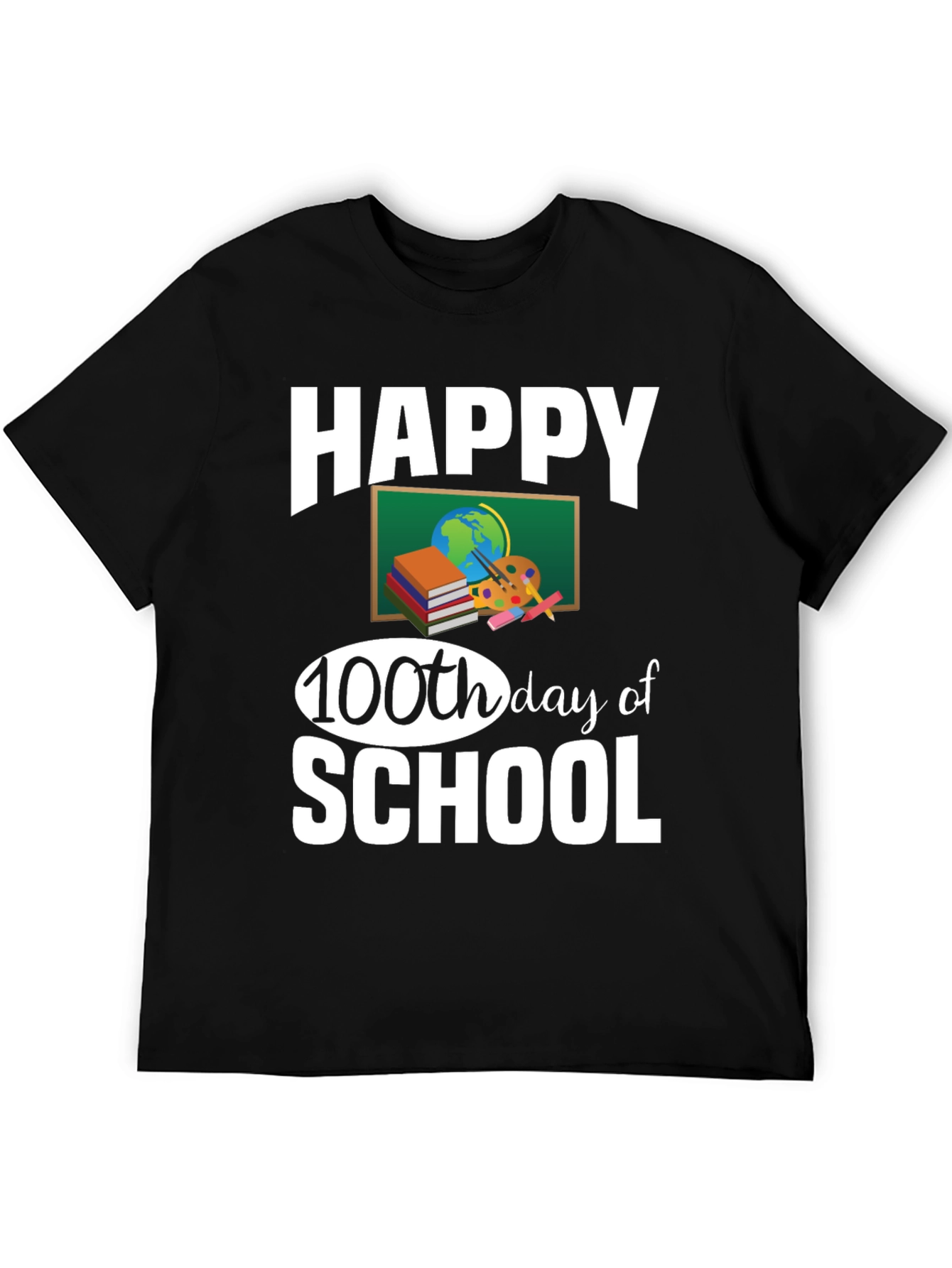 Happy 100th Day of School Teacher T-Shirt