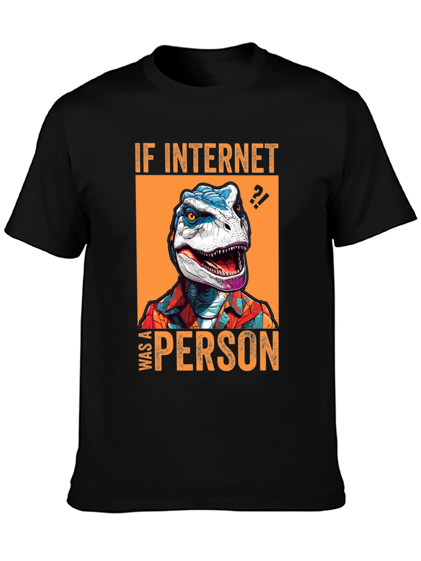 Internet Dinosaur Graphic Tee