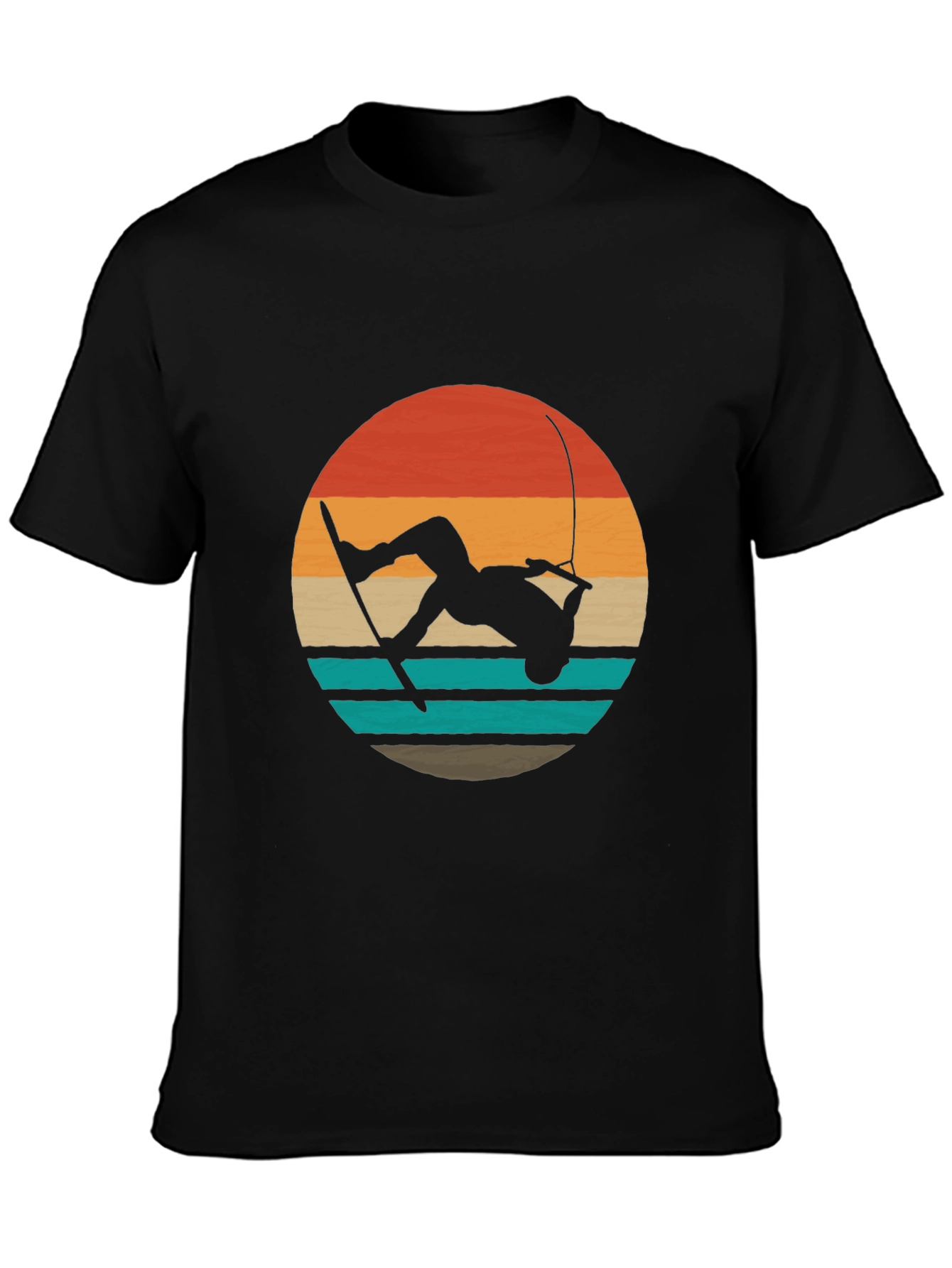 Wakeboard Retro Sunset T-Shirt