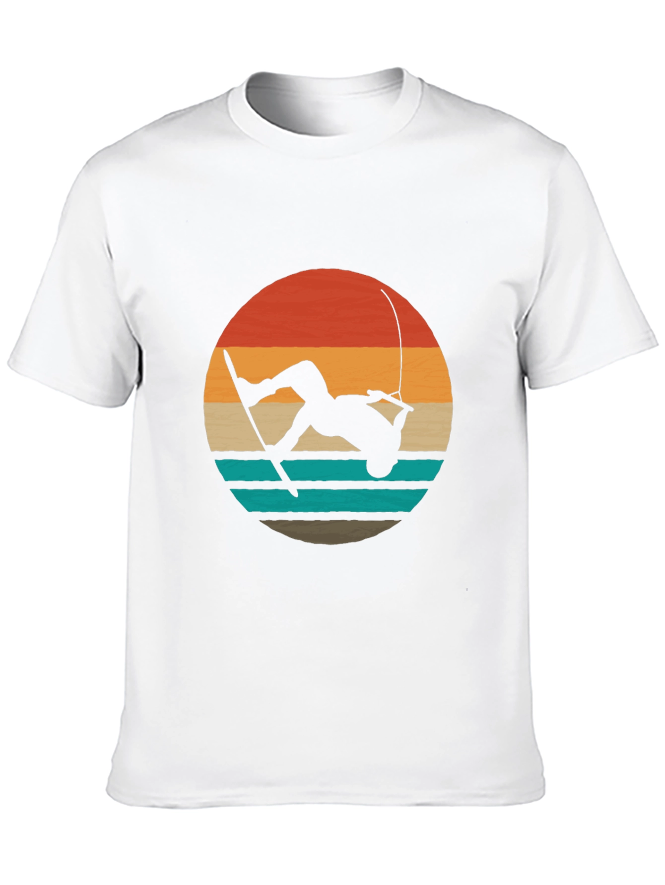 Wakeboard Retro Sunset T-Shirt
