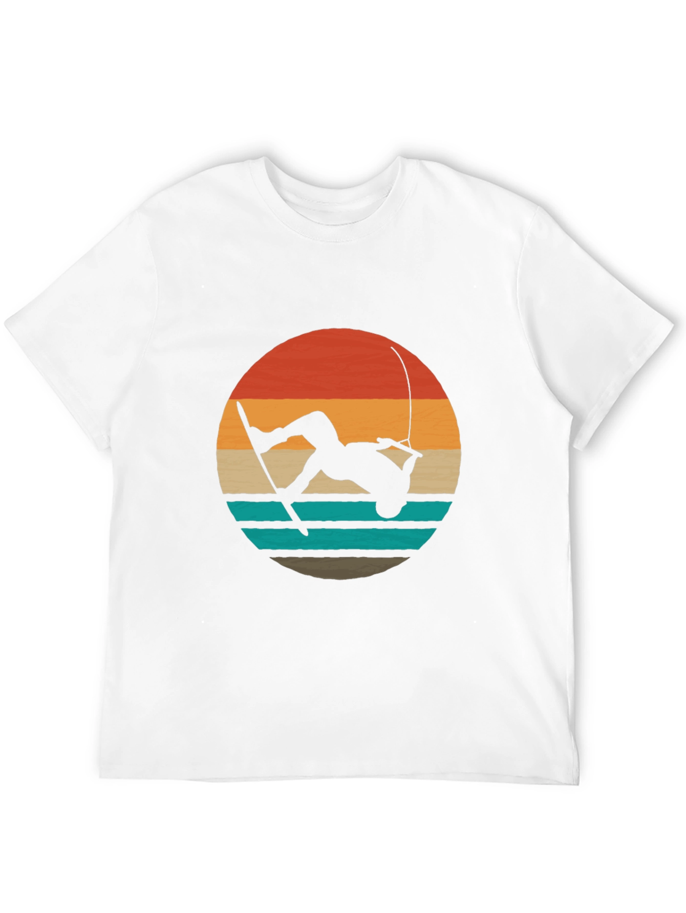 Wakeboard Retro Sunset T-Shirt