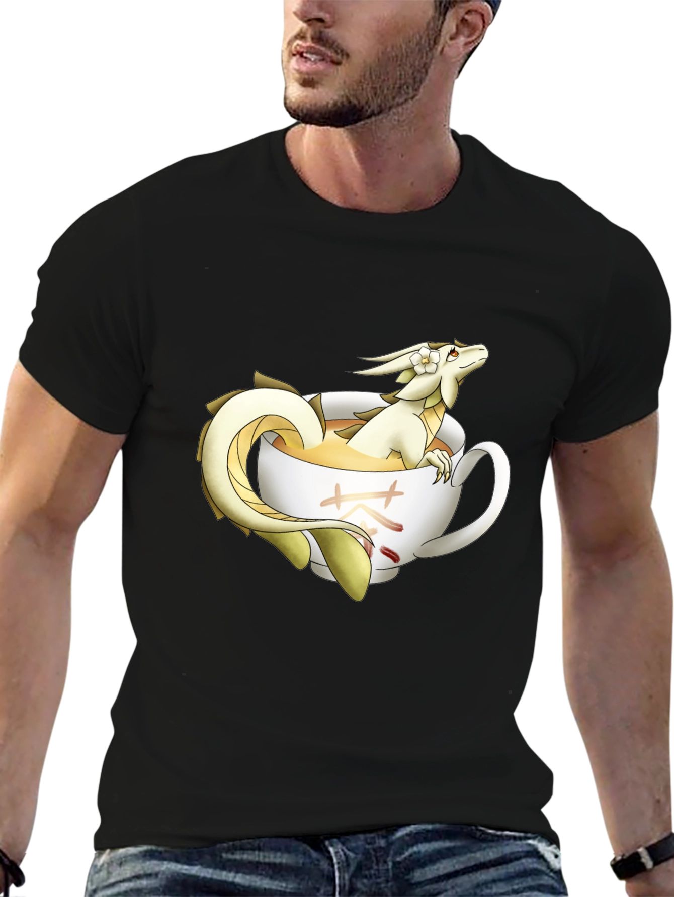 Dragon Tea Cup T-Shirt