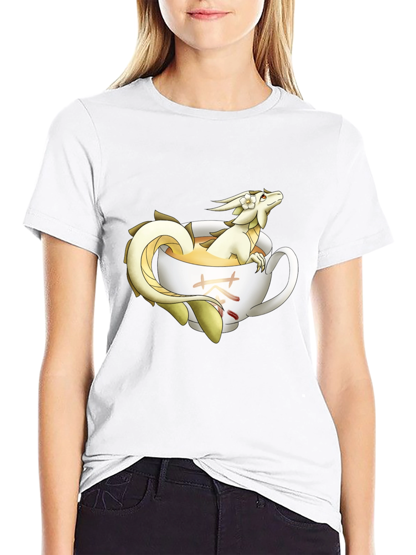 Dragon Tea Cup T-Shirt