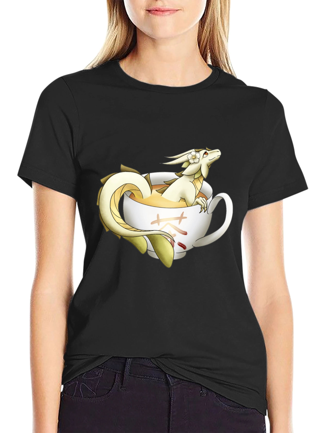 Dragon Tea Cup T-Shirt