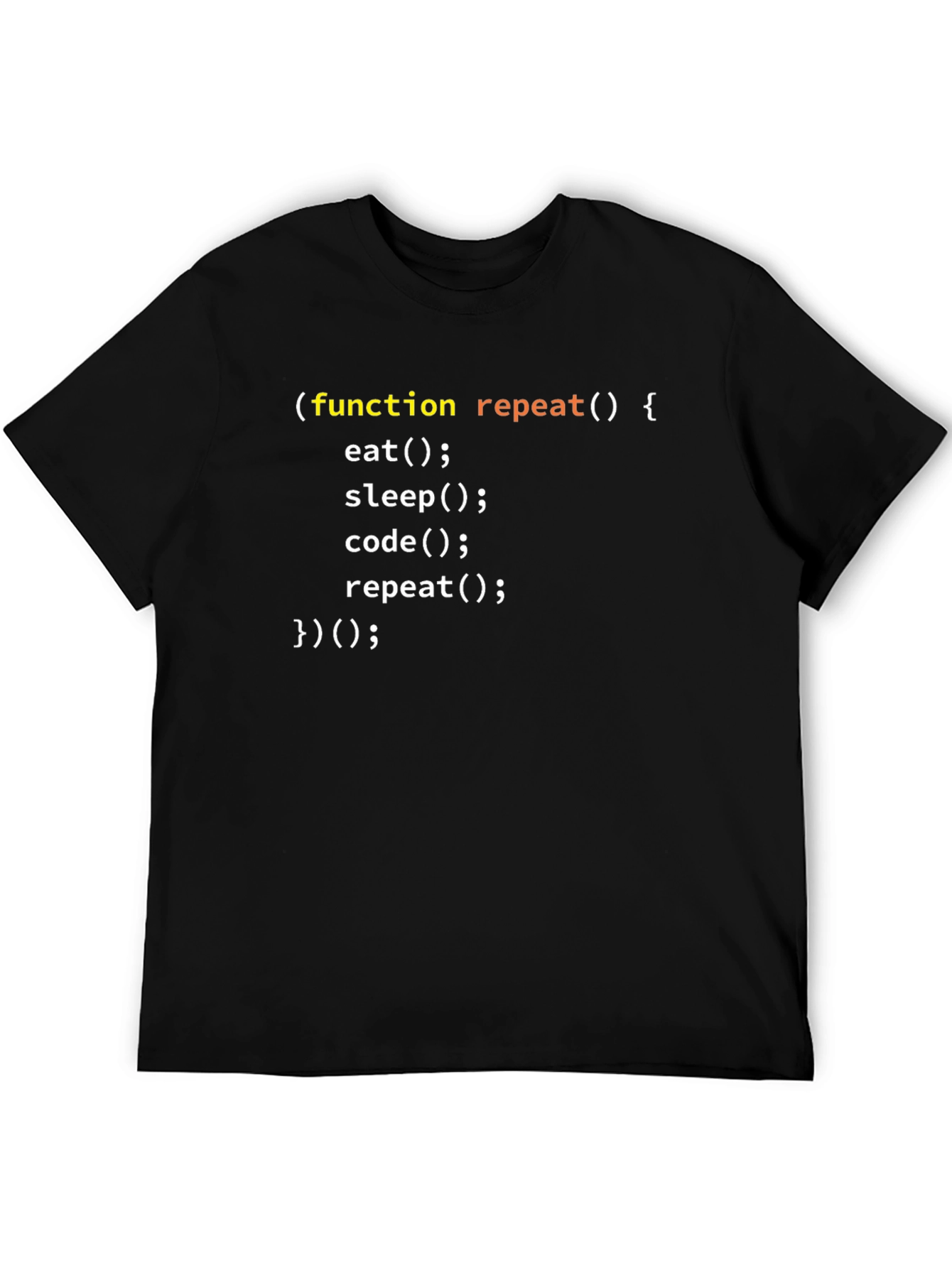 Coders Loop T-Shirt - Eat Sleep Code Repeat